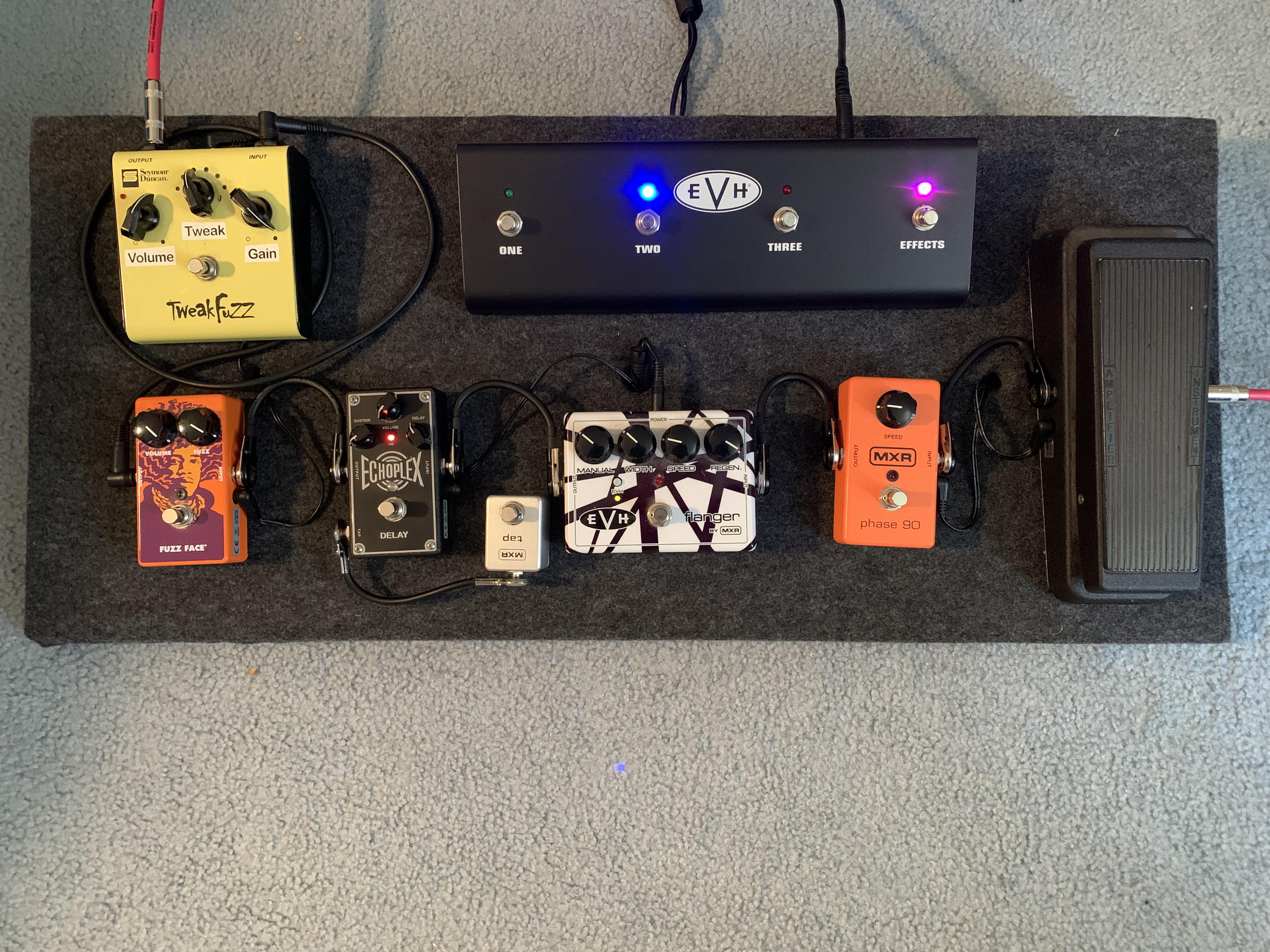Here’s my simple DIY pedalboard build. Less than 20 in materials and