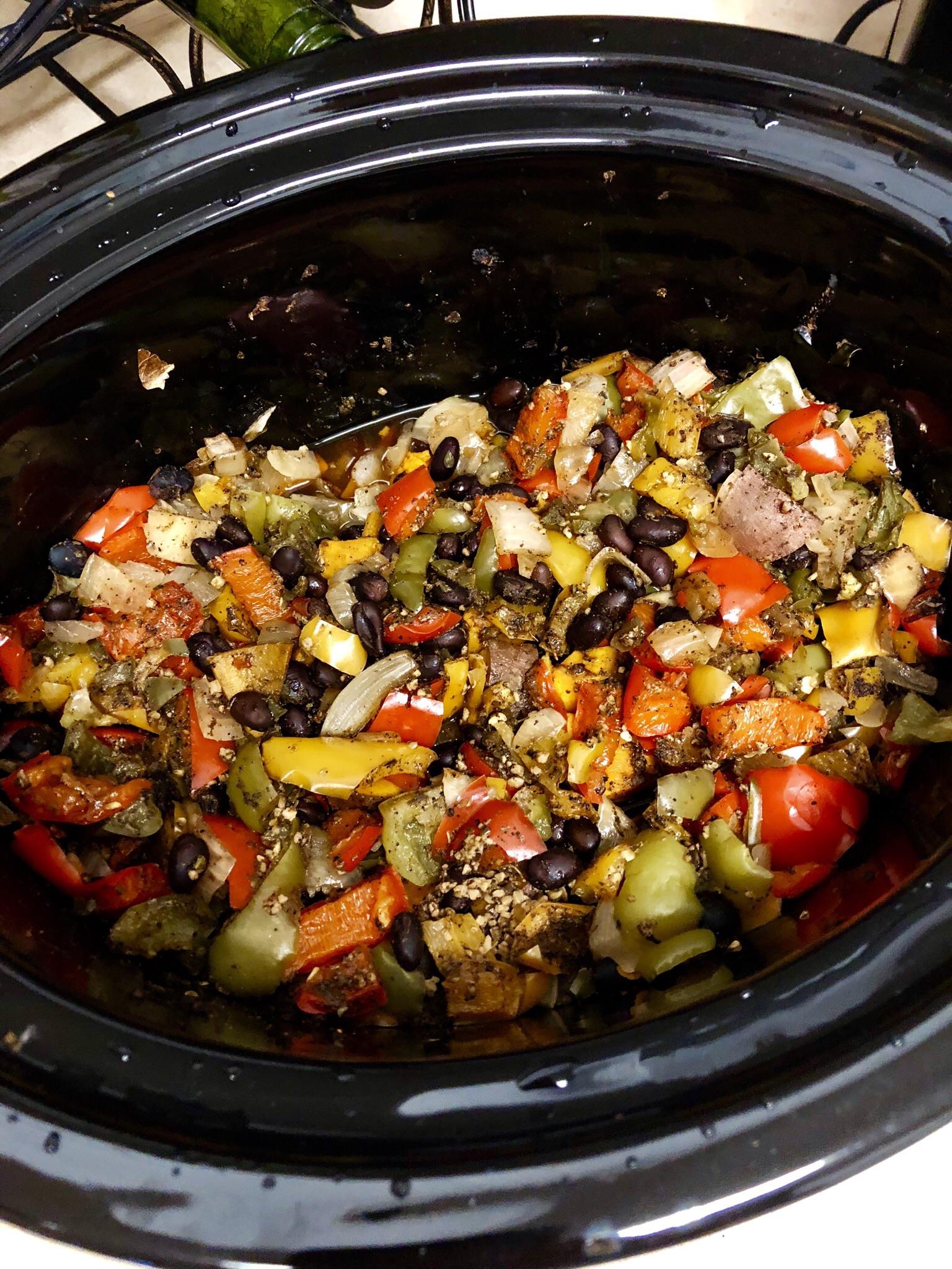 Sweet potato/black bean burrito filling r/slowcooking