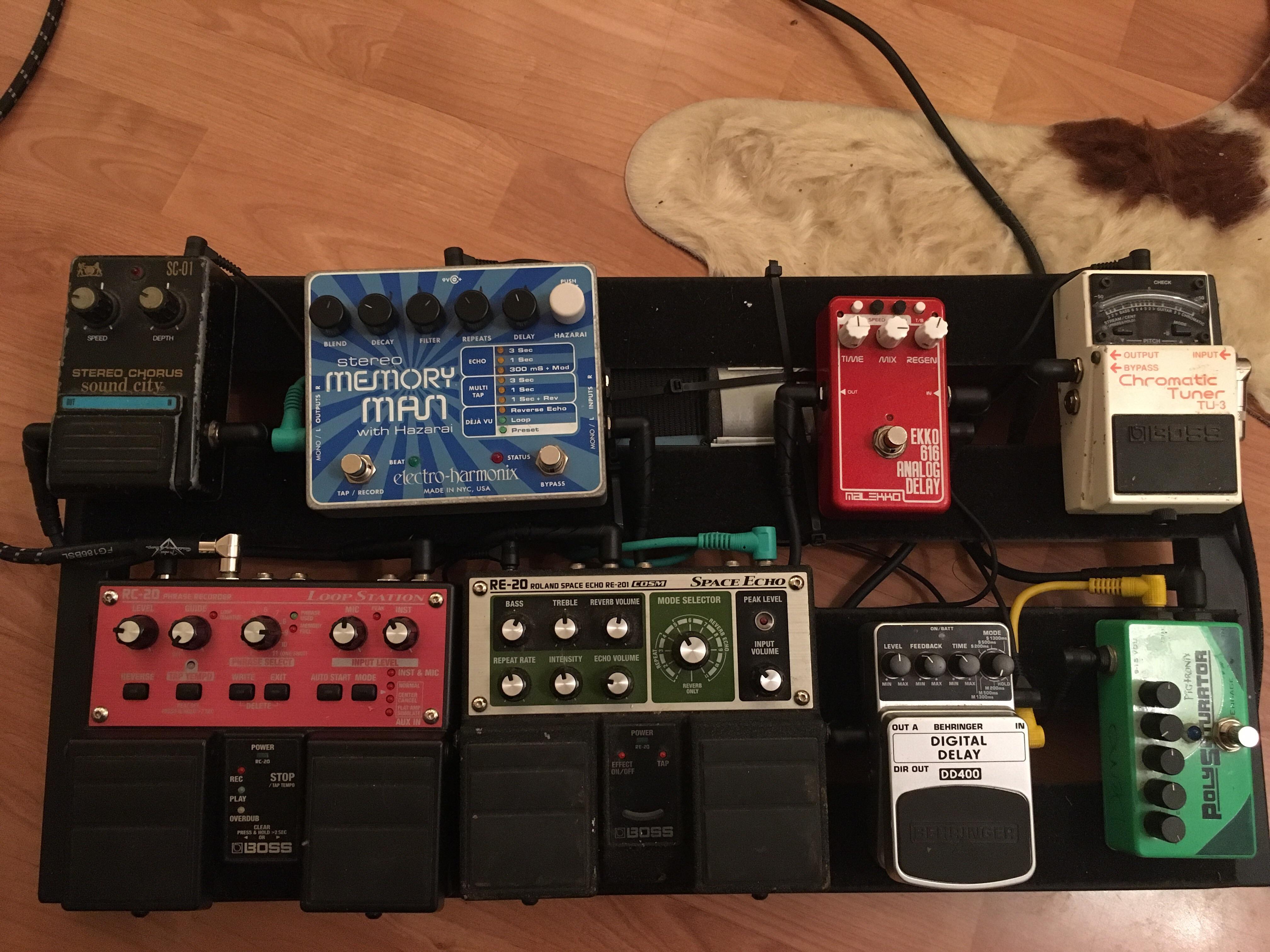Current board setup for Noise Rock. Interested in getting some more