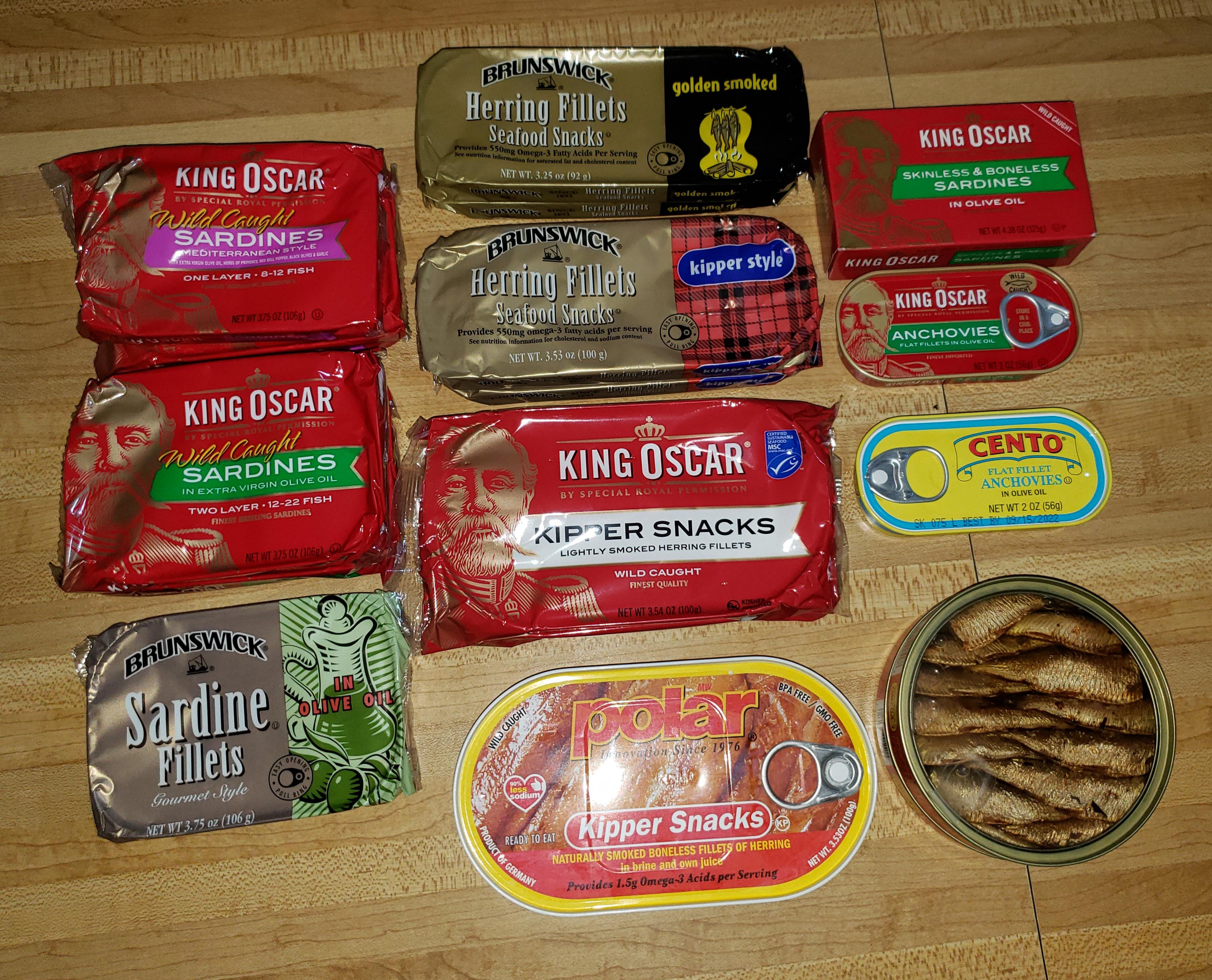 Here we go! I've had the Polar kipper snacks before and loved them, but