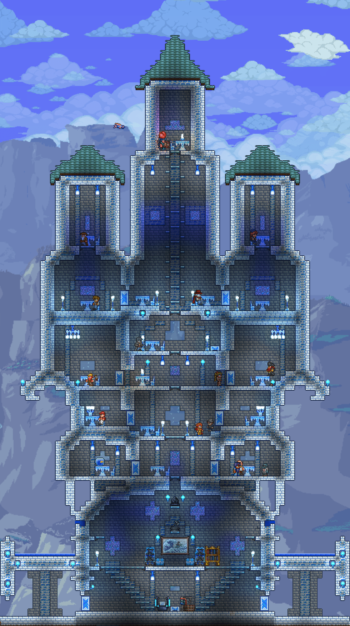 Ice Tower Update. r/Terraria