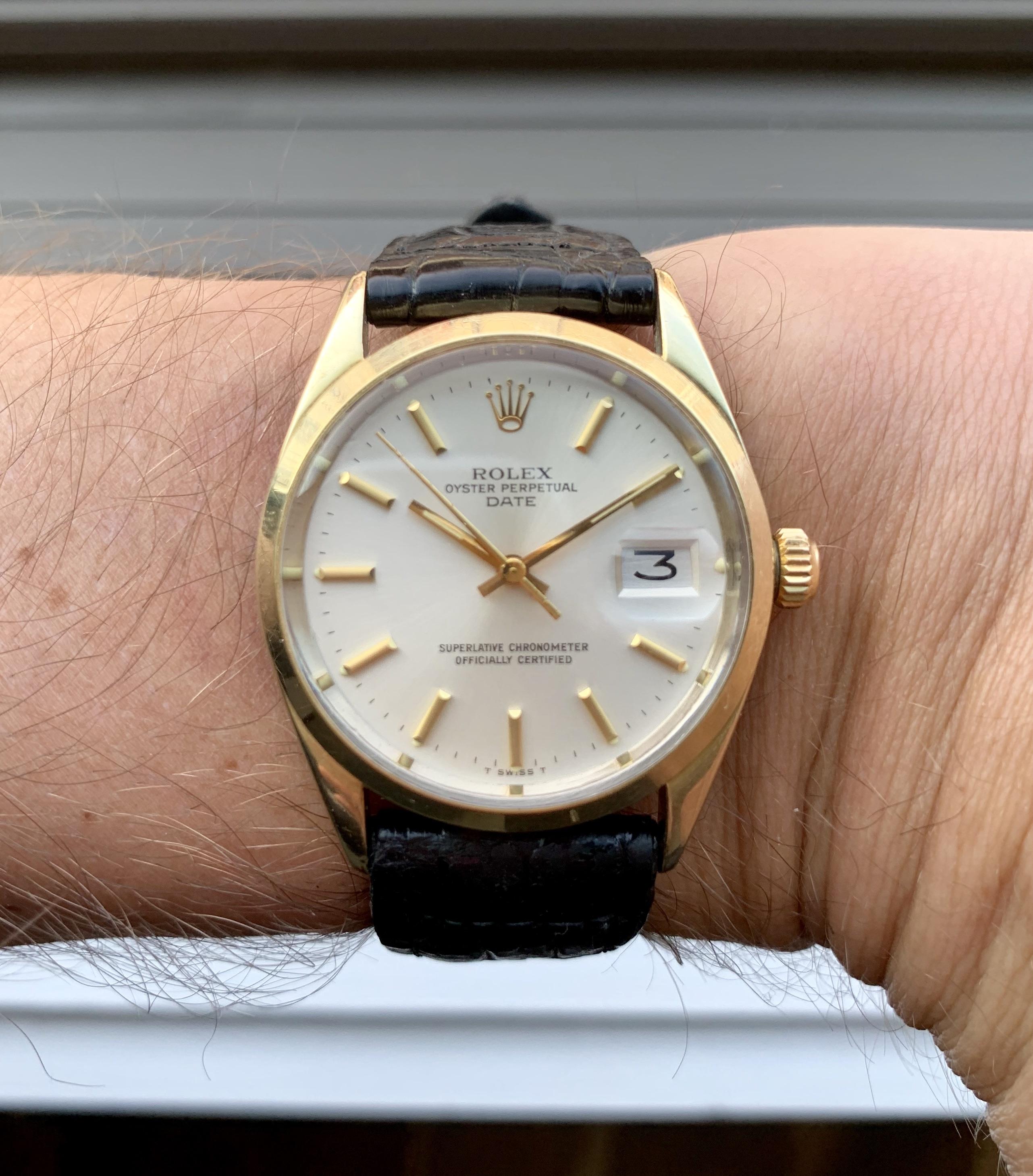 [WTS] Clean Rolex Date Ref 1550 r/Watchexchange