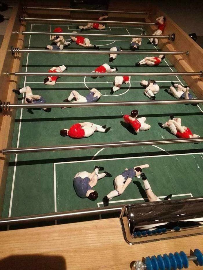 Realistic Foosball r/funny