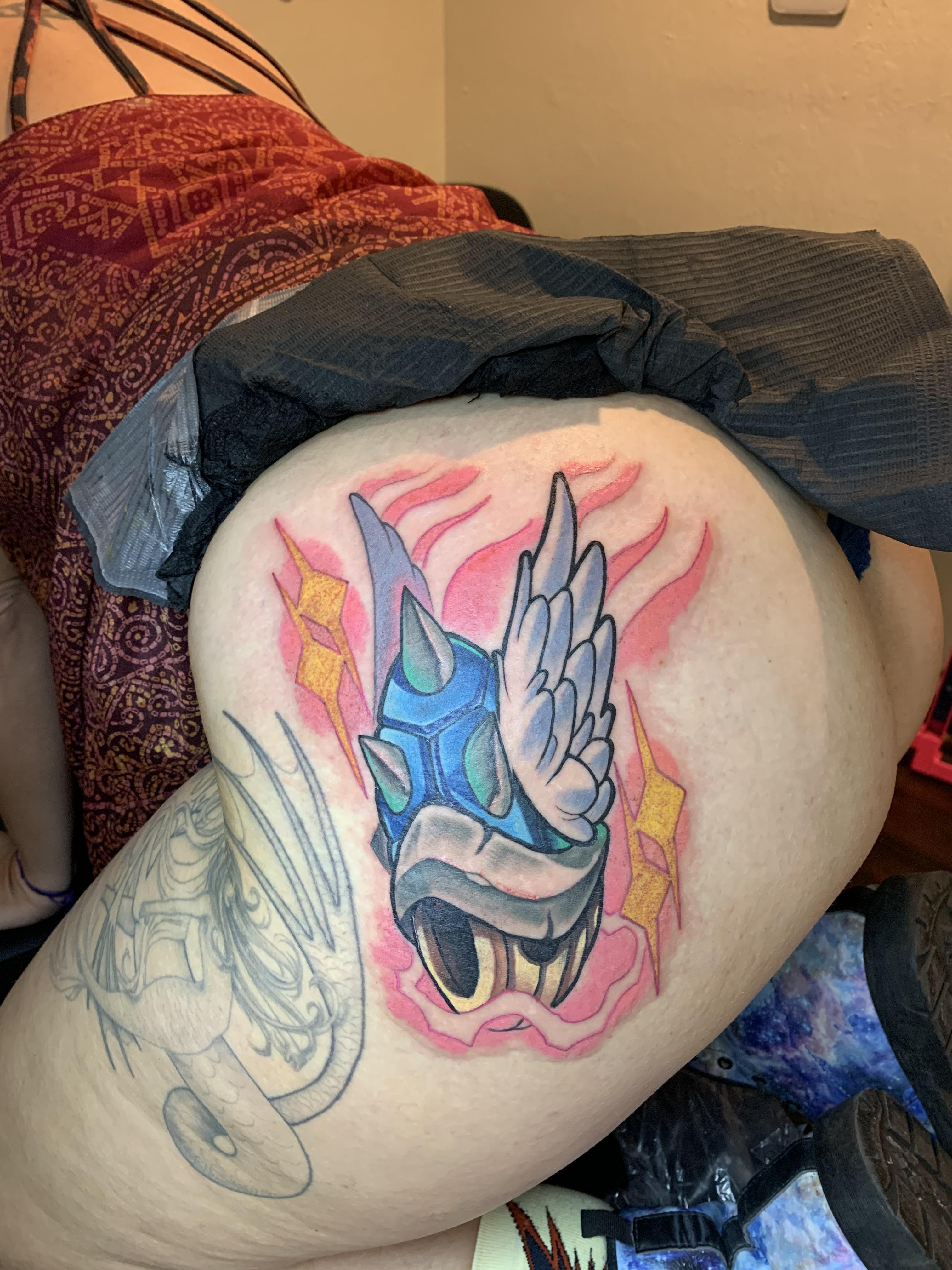 New Mario Kart tattoo from Fuzzimus at Ascension in