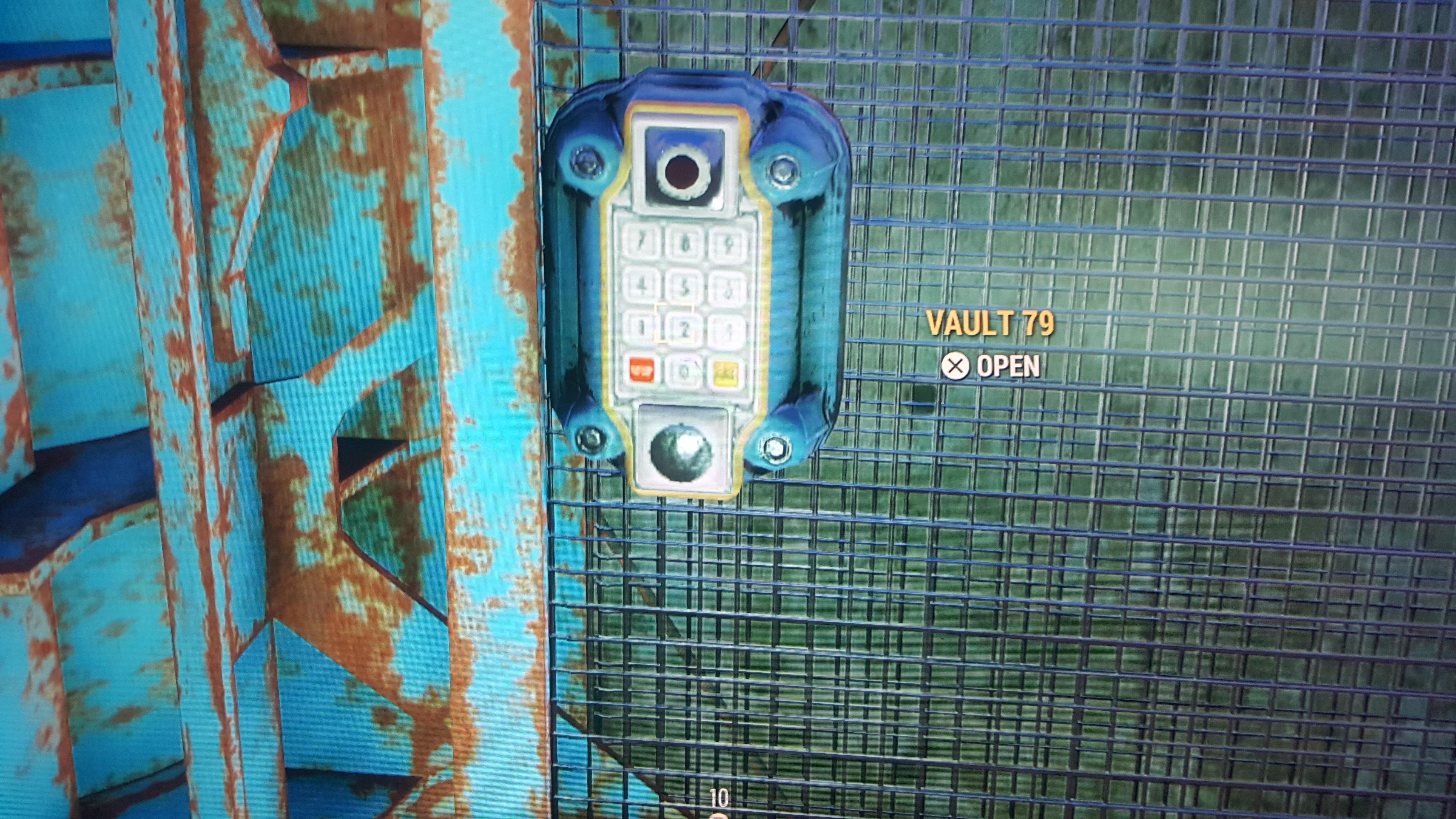 How to open vault 79 door