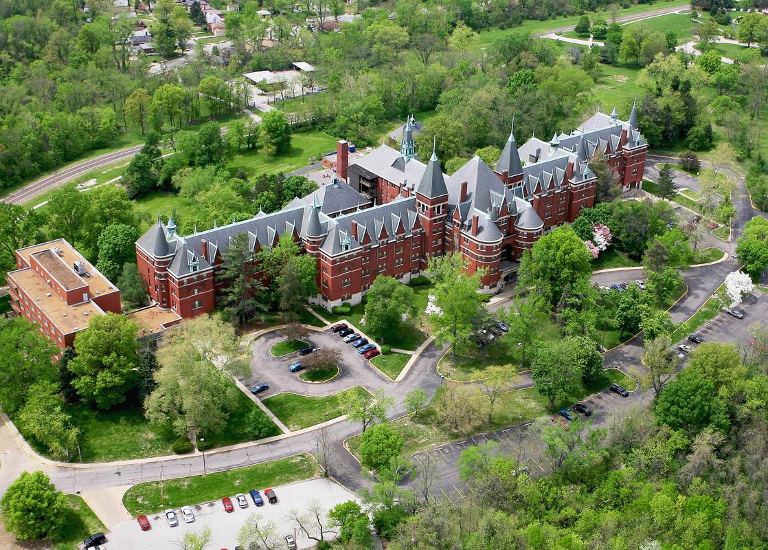 Saint Vincent's Hospital, now known as Castle Park Apartments, Normandy