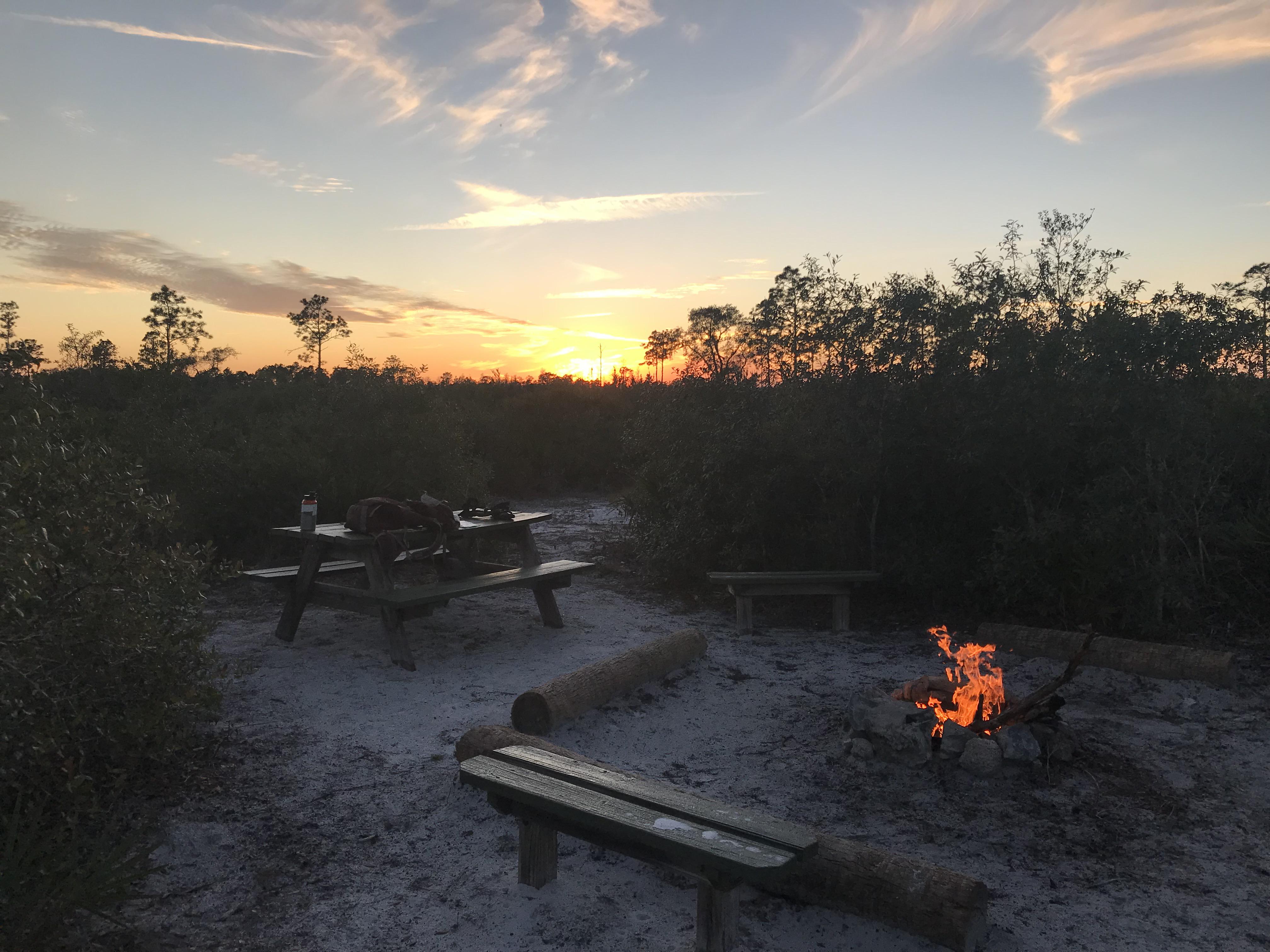 Hard to beat that view Little Scrub Camp Bull Creek, Florida r