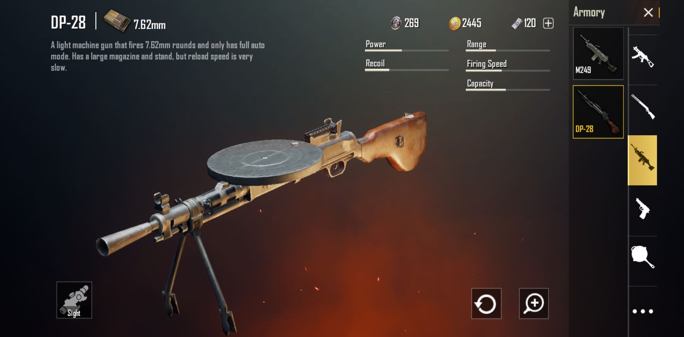 Petition to get some skins for the best gun in the game DP28 a.k.a