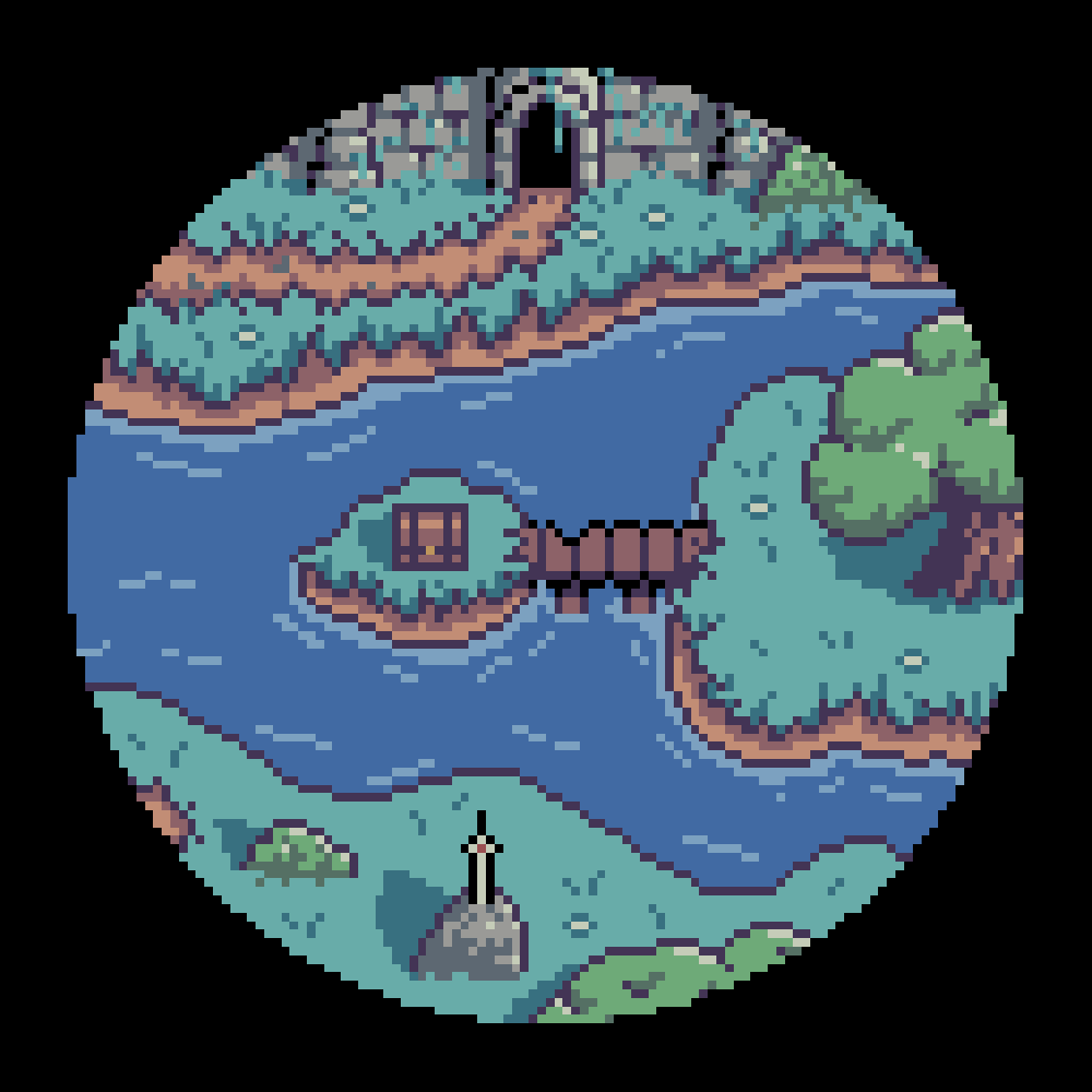 [CC] Simple retro RPG landscape. Hope you like it r/PixelArt