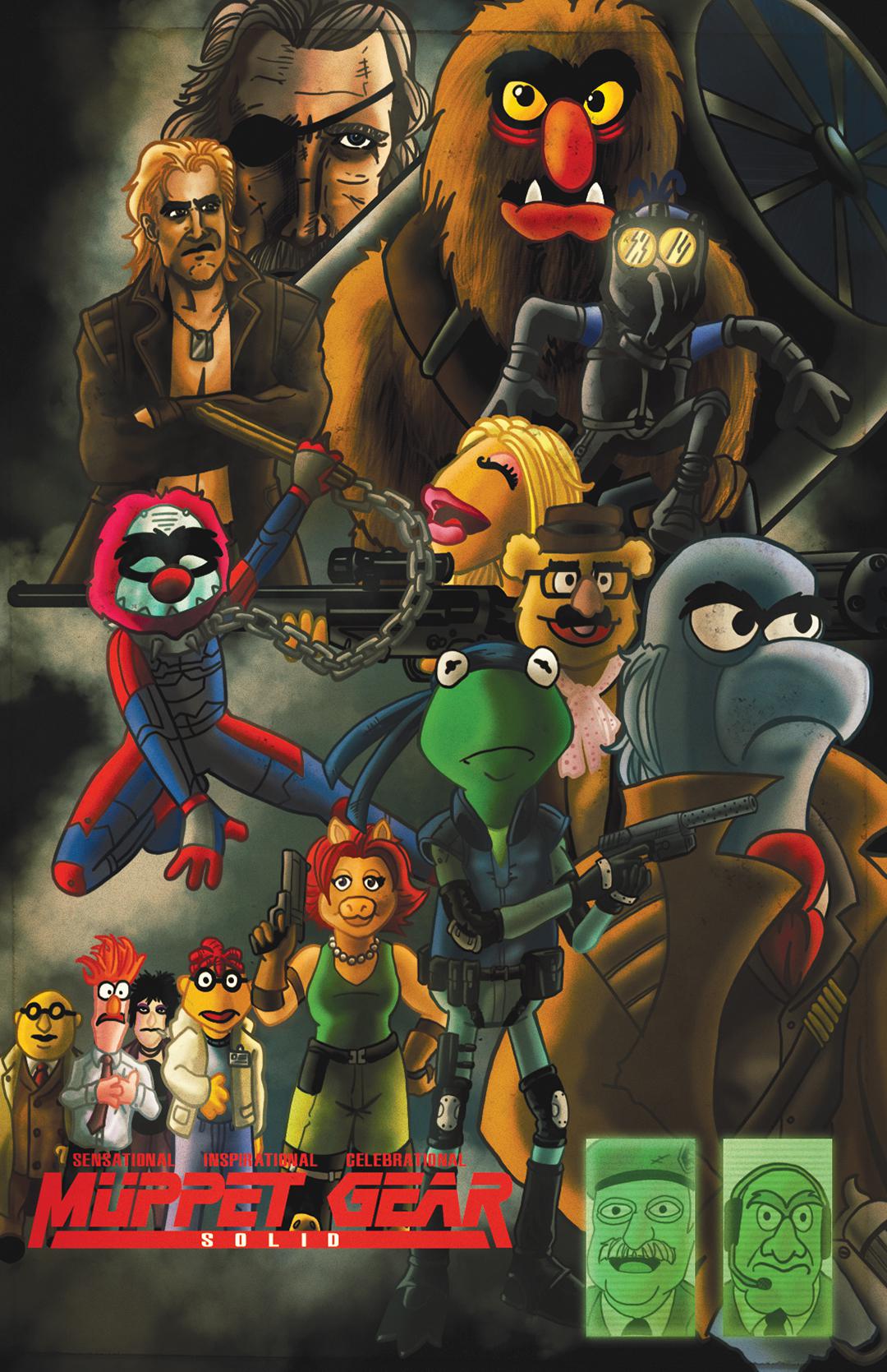 Muppet Gear Solid r/charactercrossovers