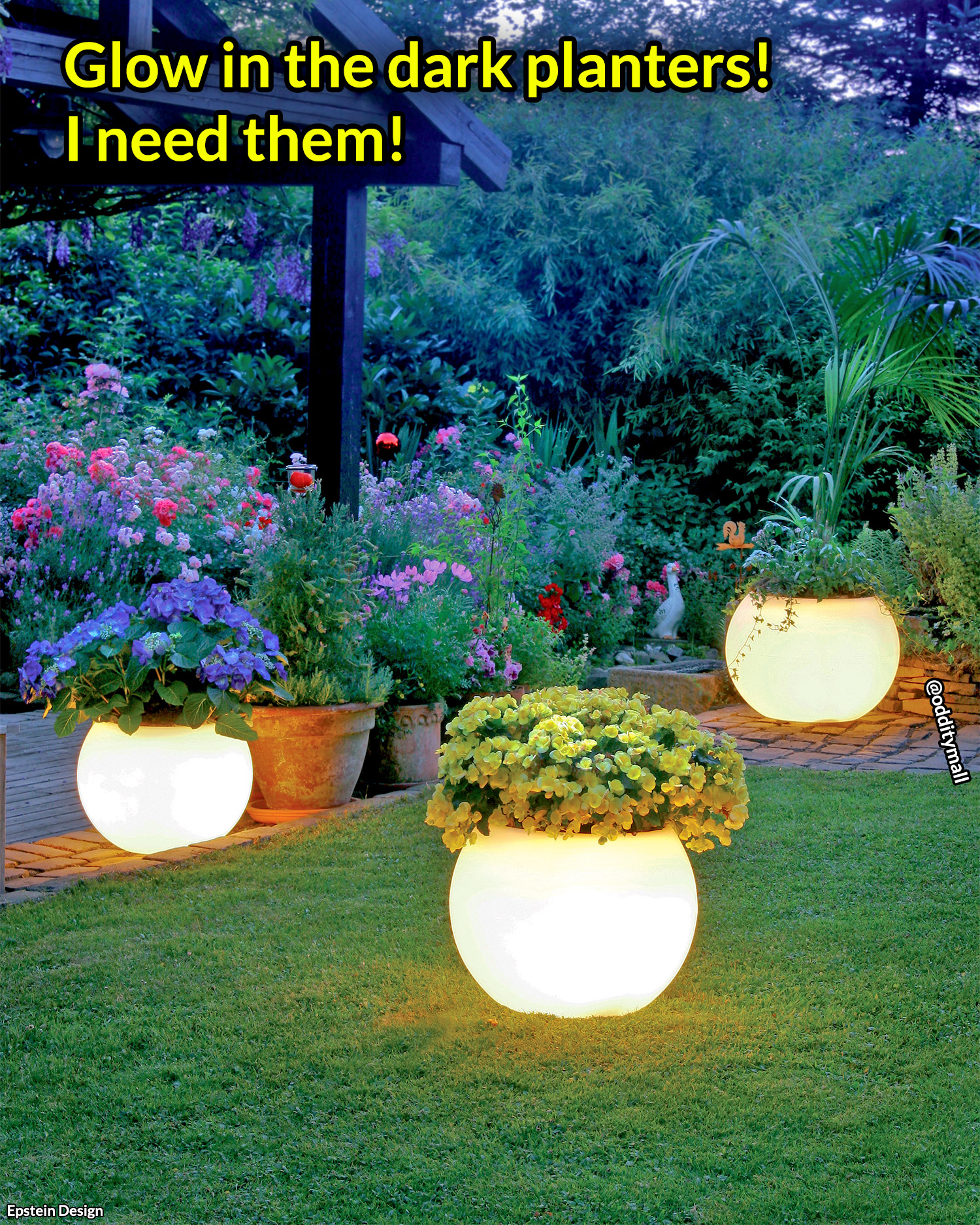 Glow In The Dark Planters OddityMall
