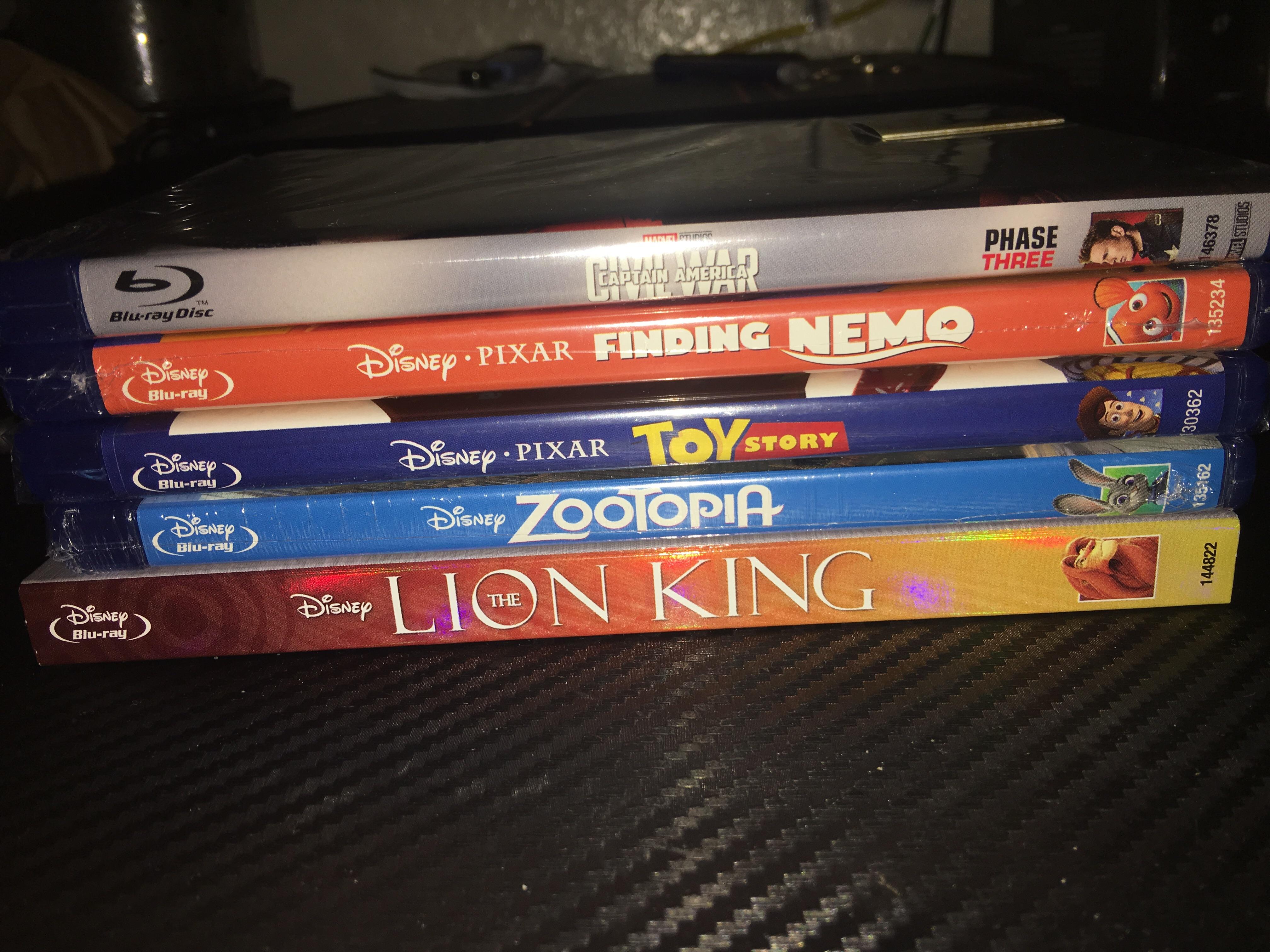 Got these for 1 on Disney Movie Club r/dvdcollection
