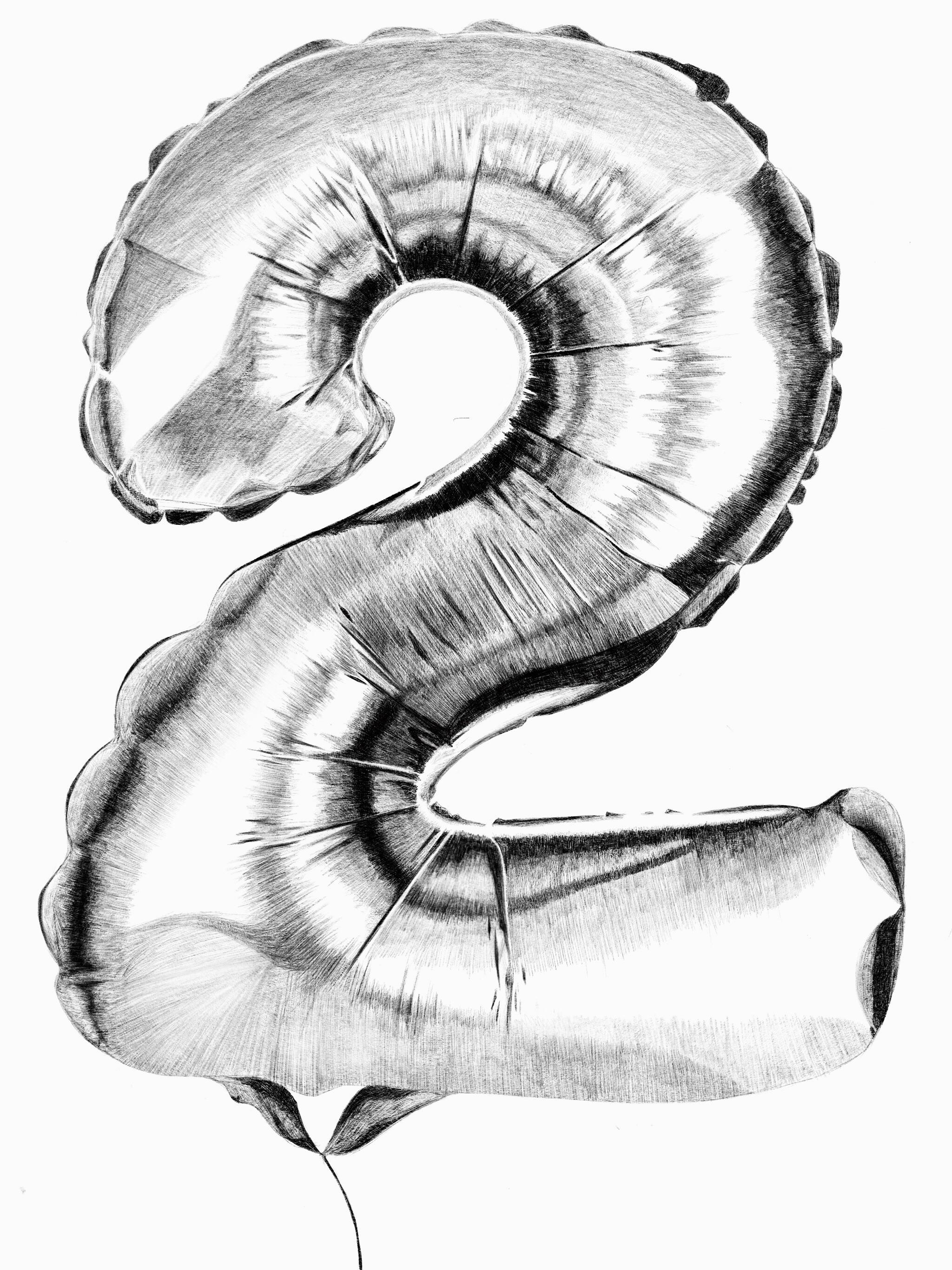 Mylar balloon, digital, 2048x2732 : r/Art