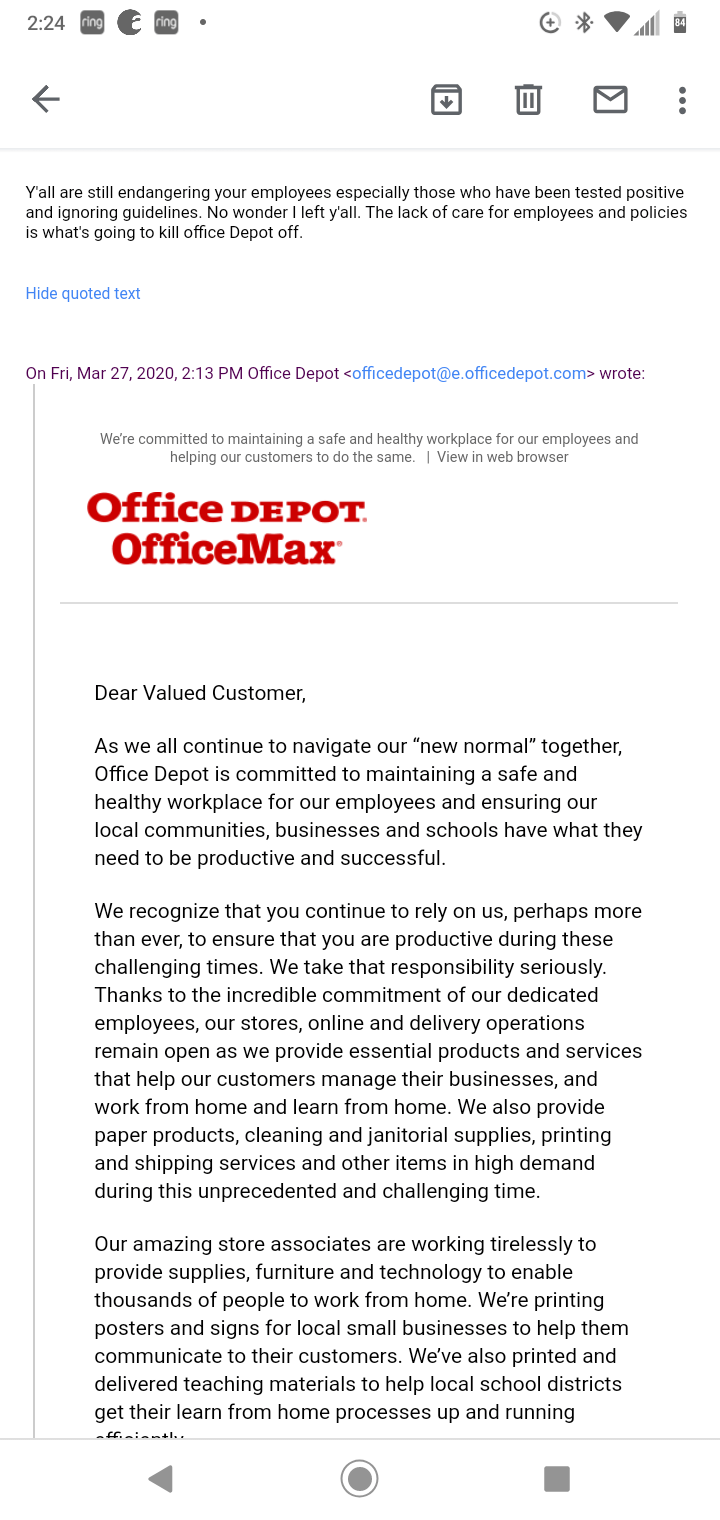 I'm a former employee (store 2709) and I am still in disbelief the lack