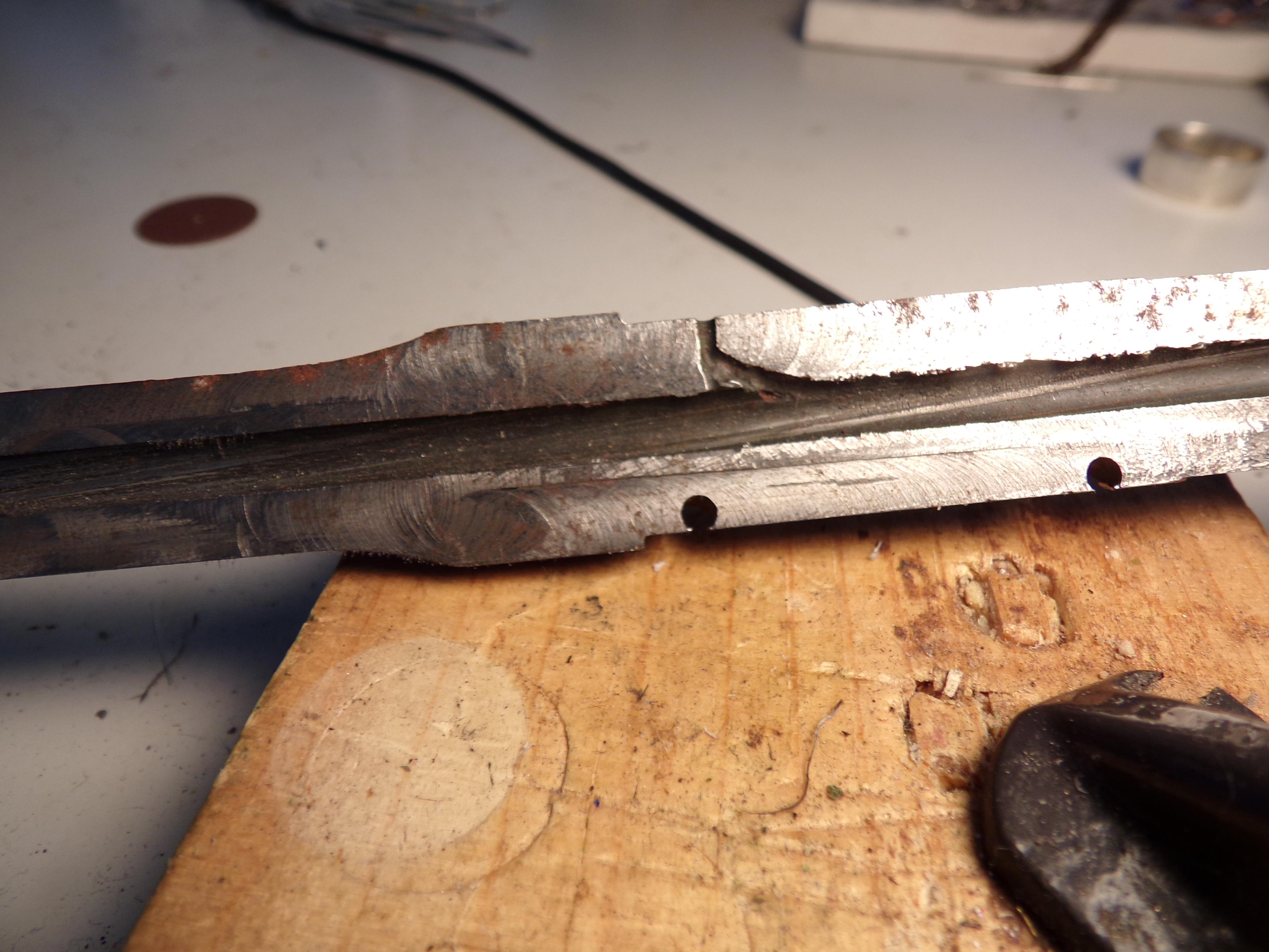 I bisected a shot out AR barrel that I was given by a buddy that worked