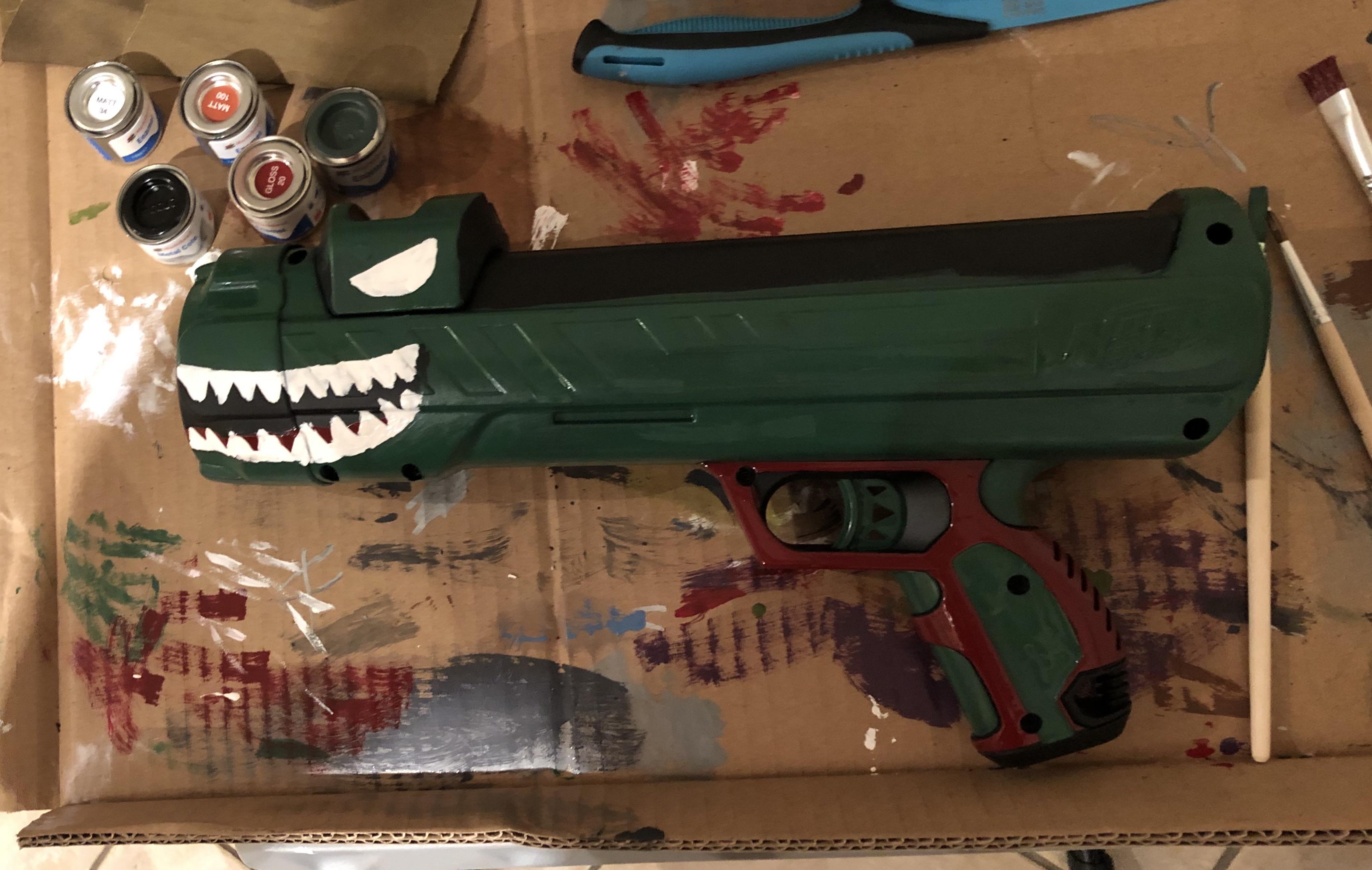 Already on the next project. Nerf Dog missile launcher! r/Nerf