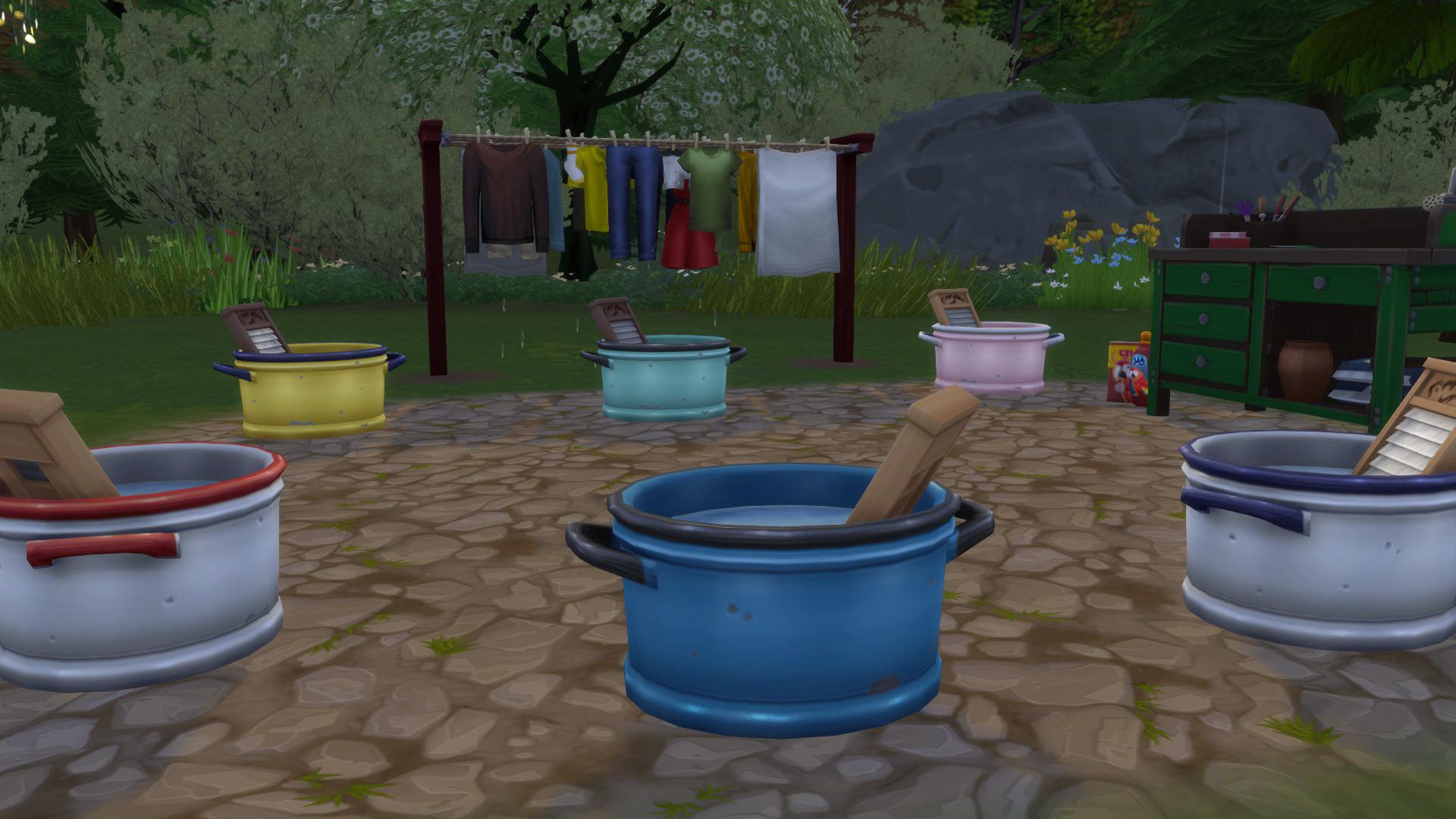 when you live offgrid & have no plumbing r/Sims4