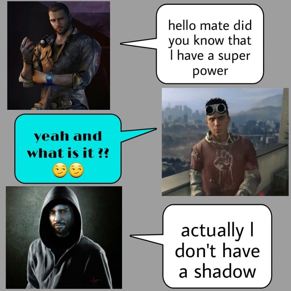 Dying Light "meme" found on fb Cringetopia