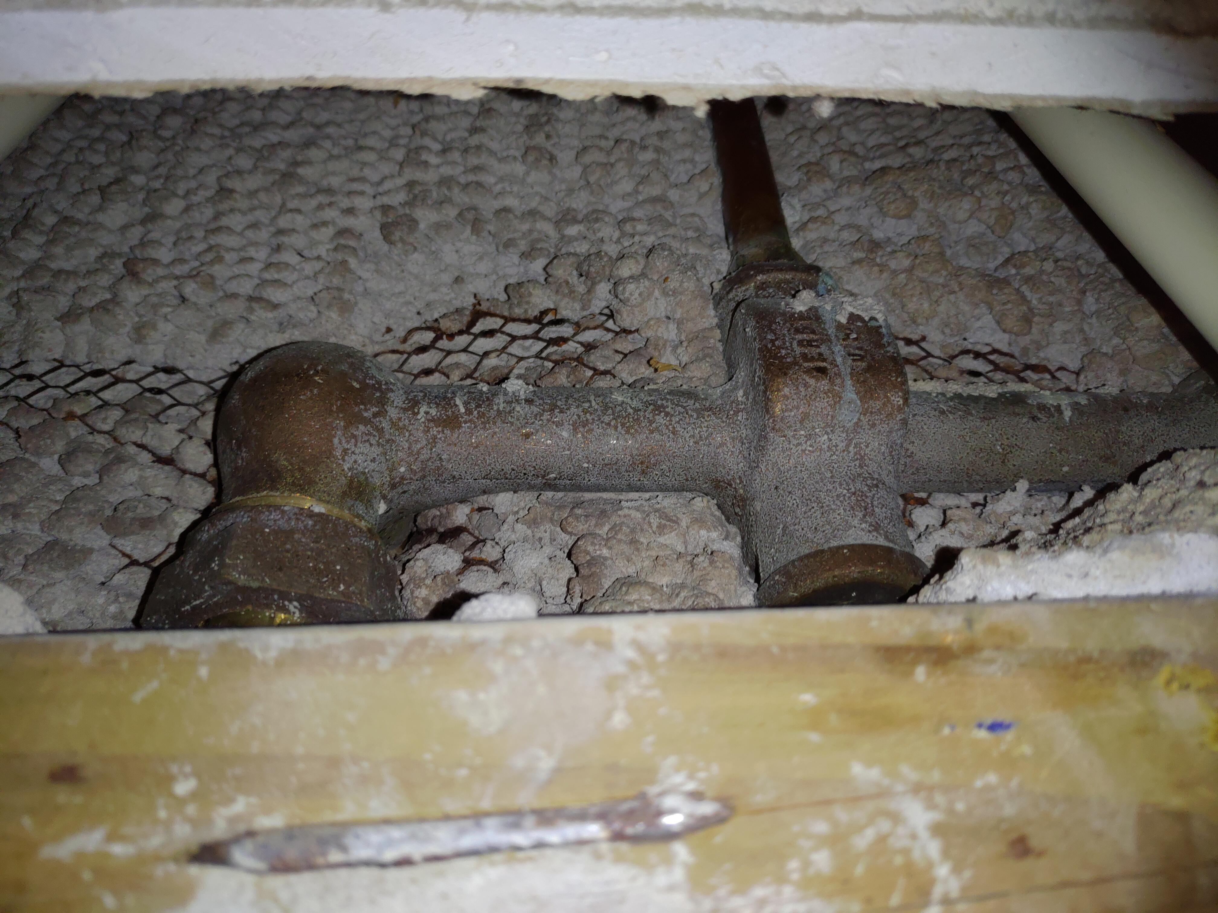 Leaky shower faucet; chip in seat; seat won't come out so we're looking