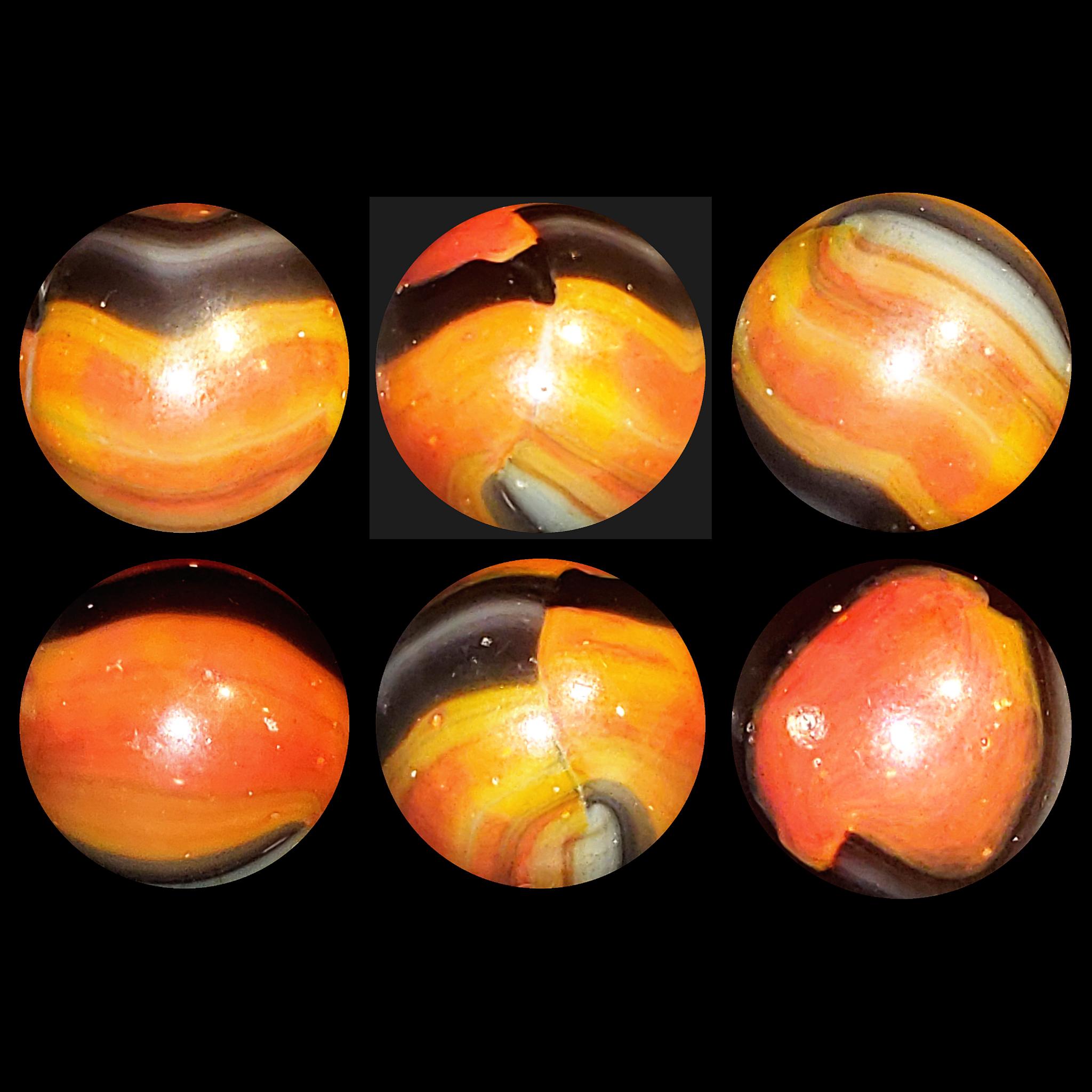 Opaque shooter marble I found recently. I believe it to be early