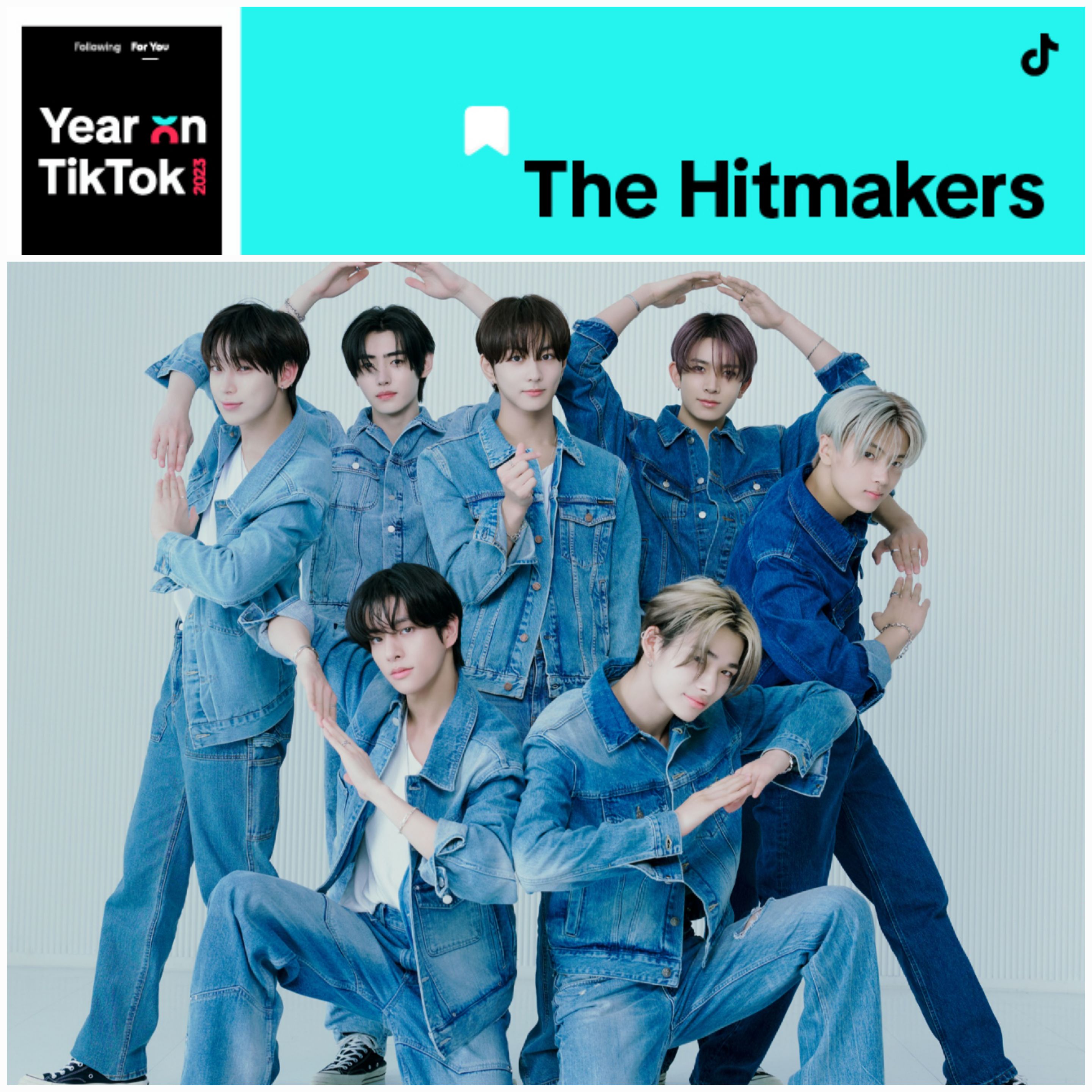 231206 ENHYPEN is the 6th most popular Artist Globally on TikTok in