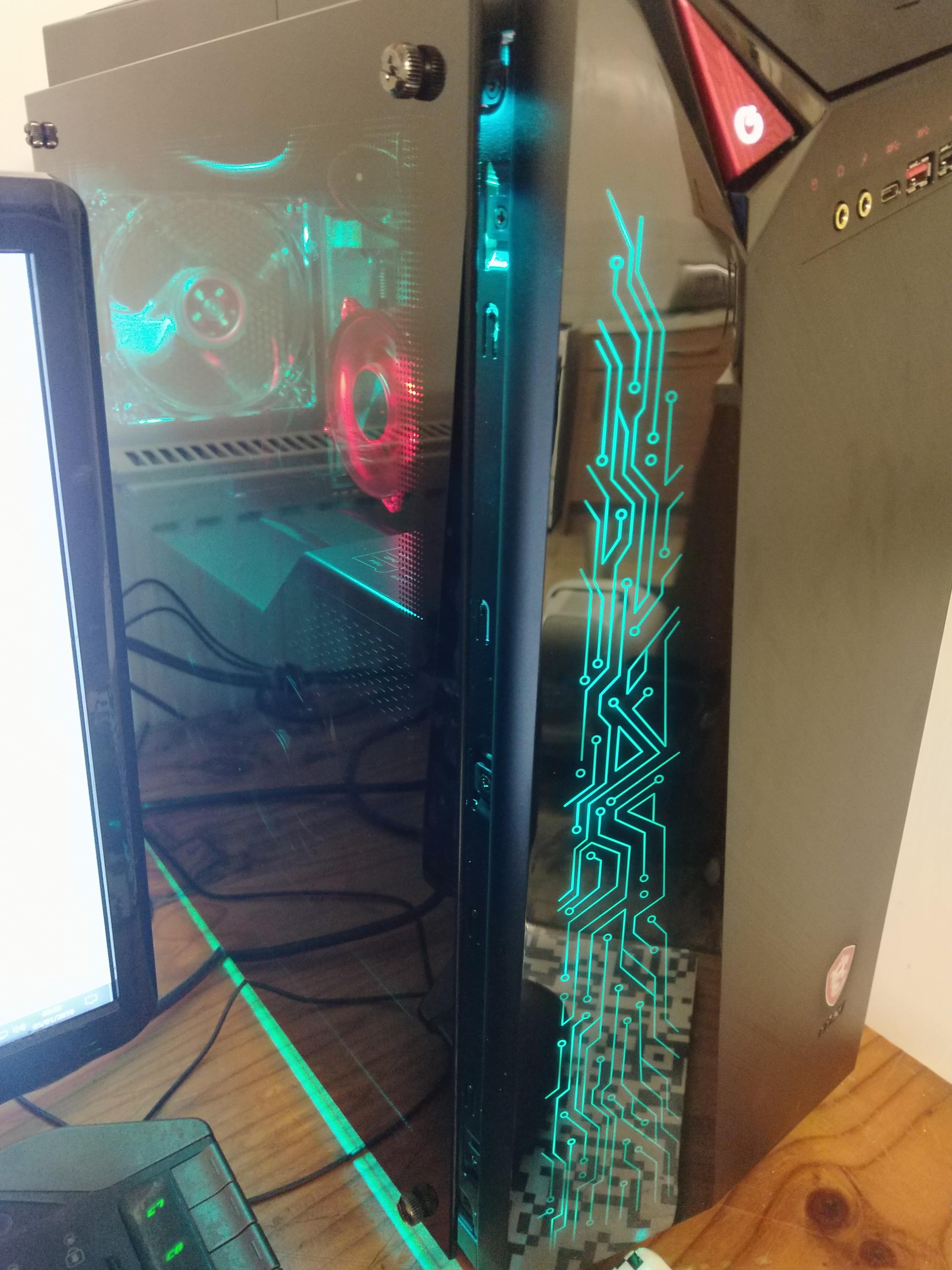 i love this thing one of the coolest looking desktops on the market in