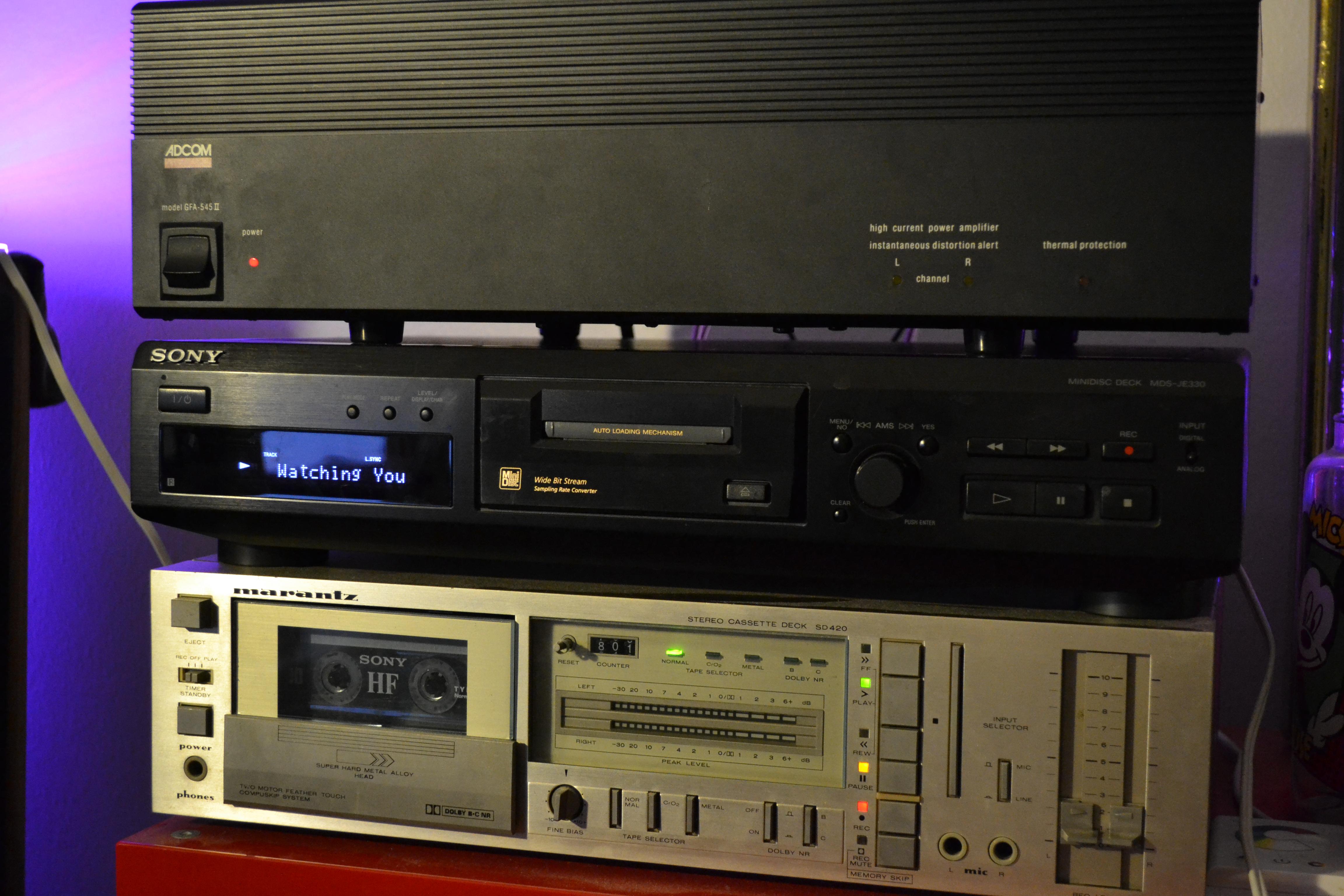 New to Minidisc, and I love it r/minidisc