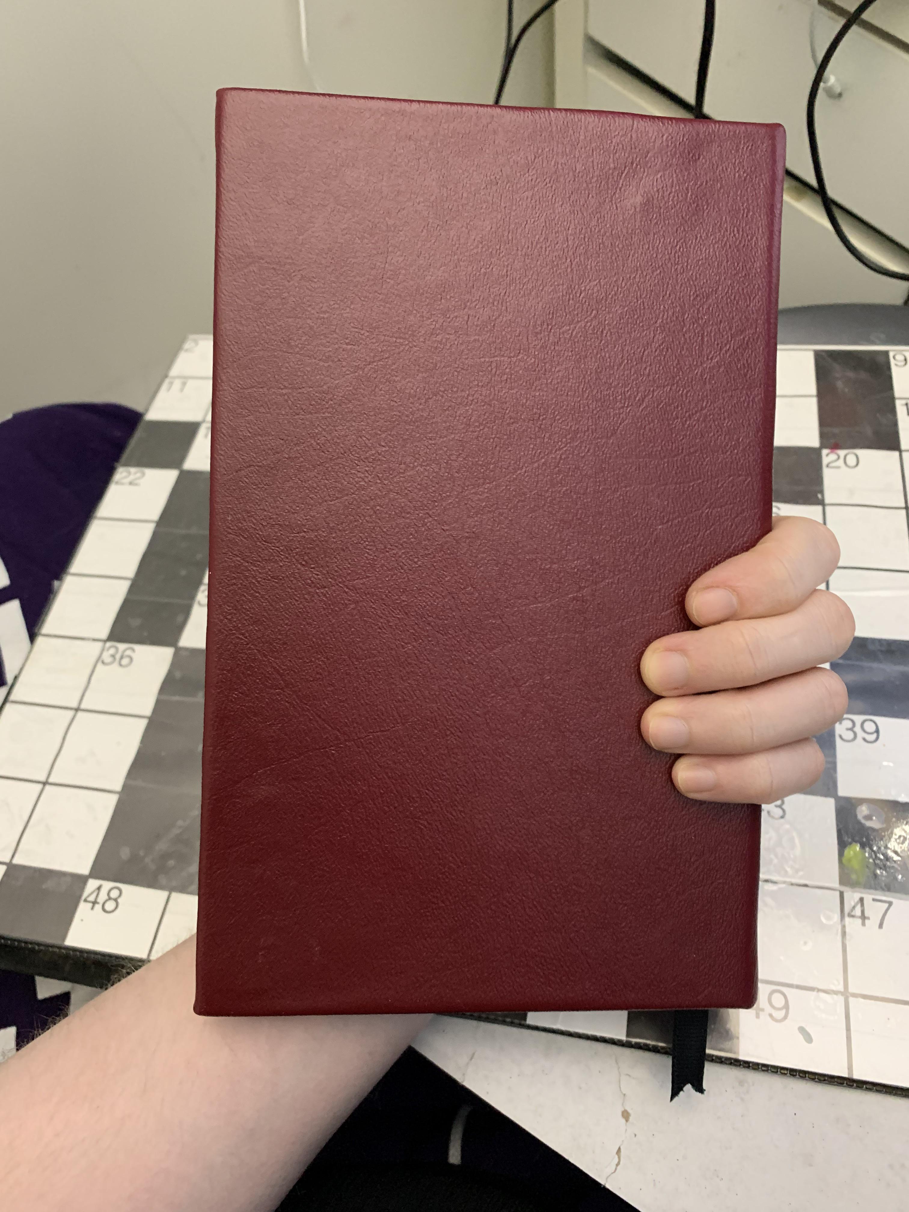 Turned a 1200 page Star Wars fanfic into hardcover book. bookbinding