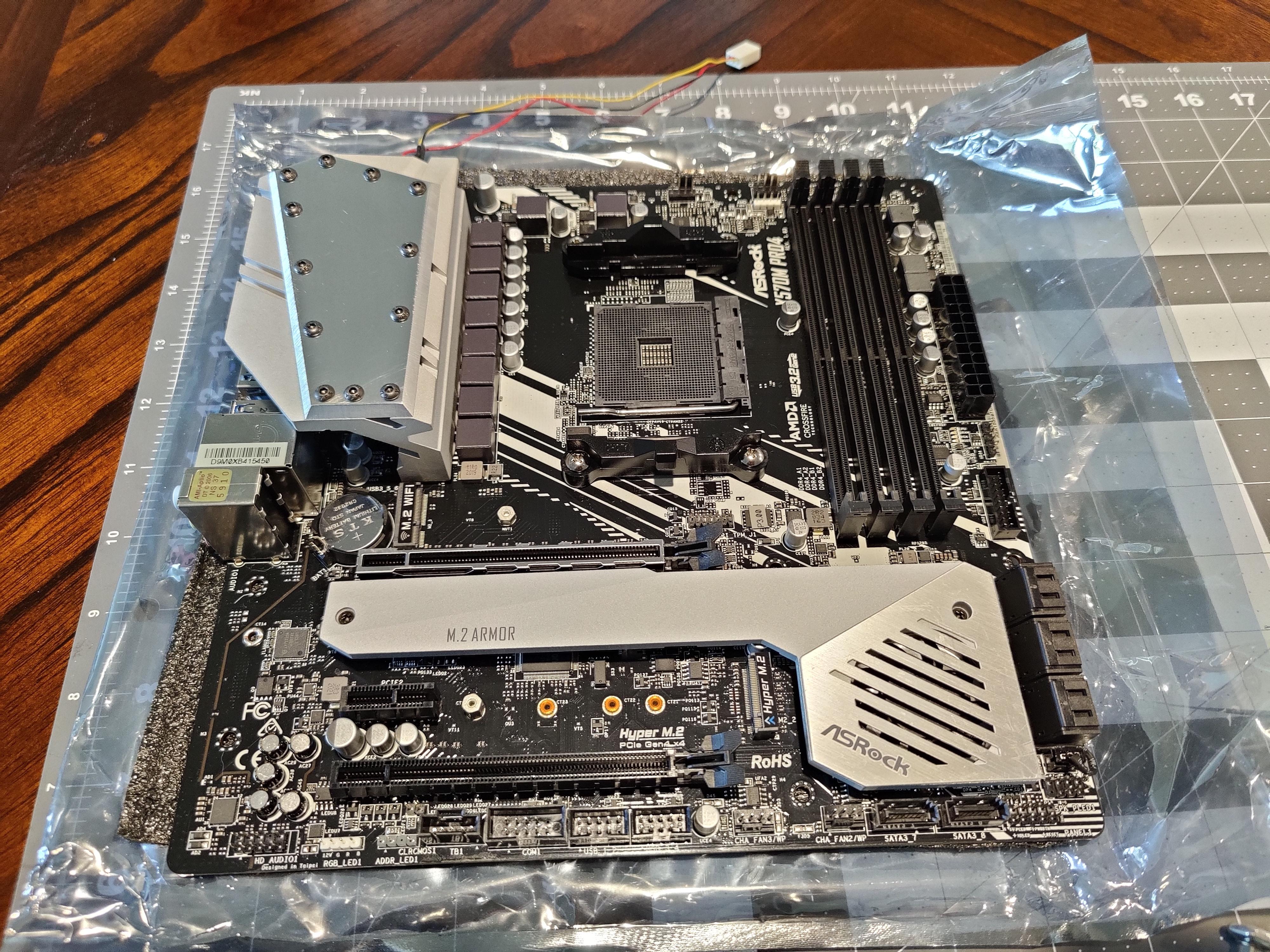 ASROCK B450 STEEL LEGEND M.2 ssd slots question 860 EVO SATA M.2 SSD