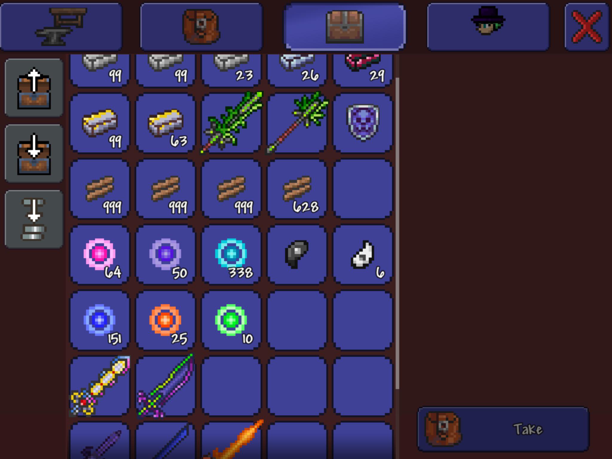 Rate my (mostly) hard mode chest r/Terraria