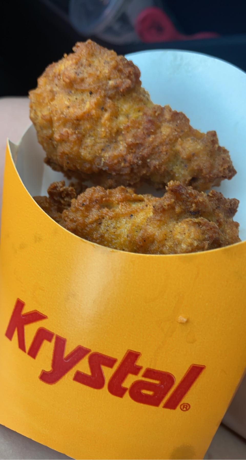 Krystal’s ‘spicy wings’ (Daytona Beach) pretty hot, what is the opinion