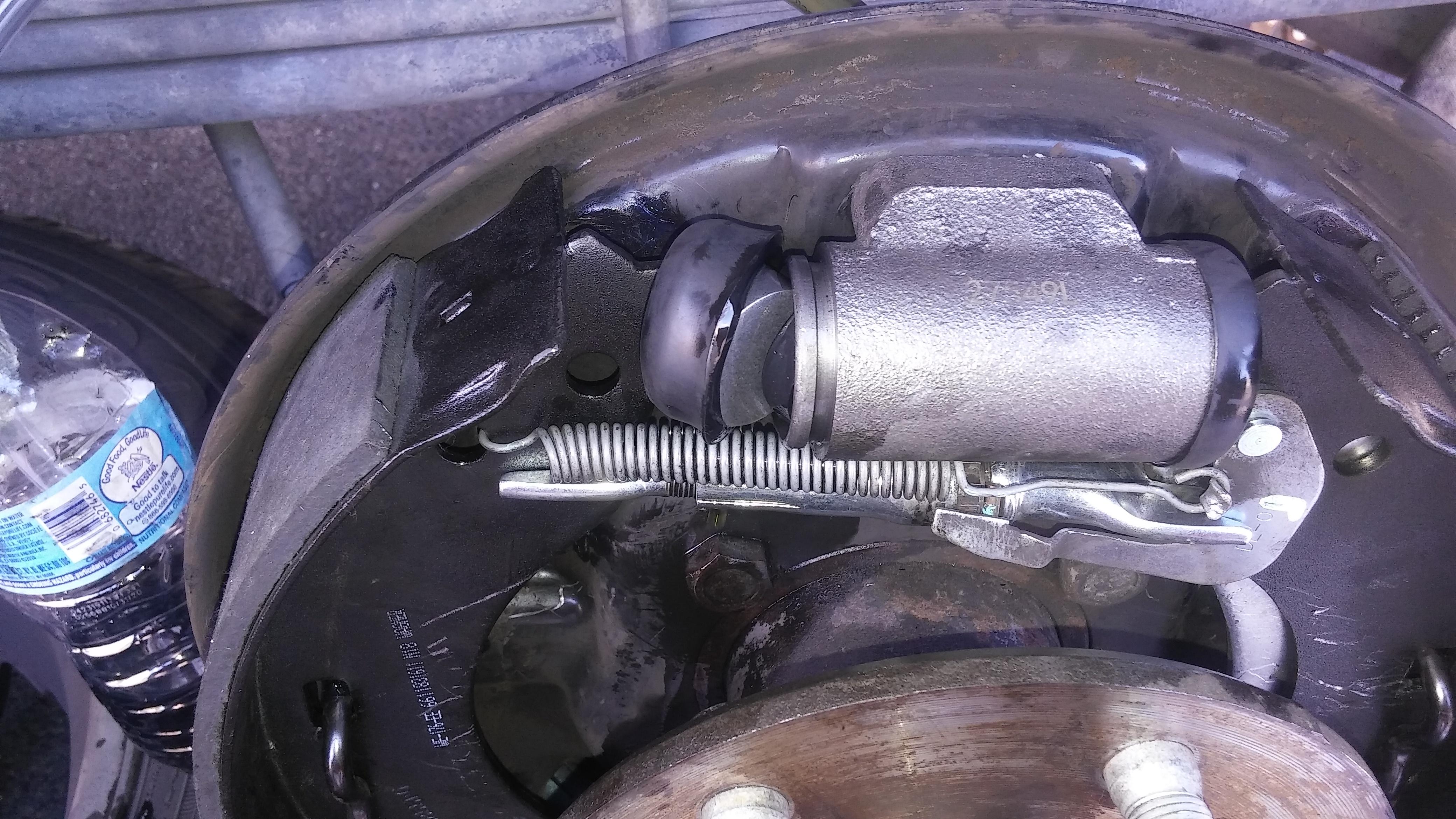 Does anyone know why the brake cylinder keeps popping open when I'm