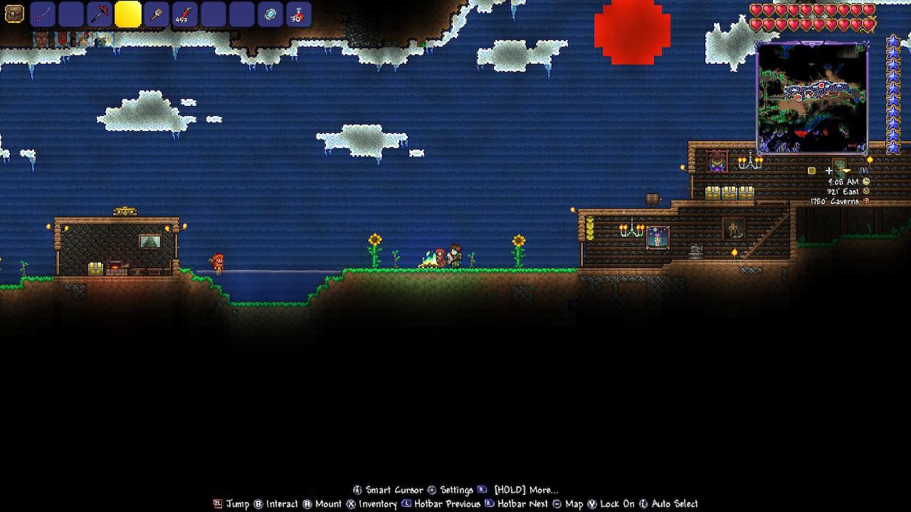 Wow the over world in terraria is so nice ), it’s so nice not being in