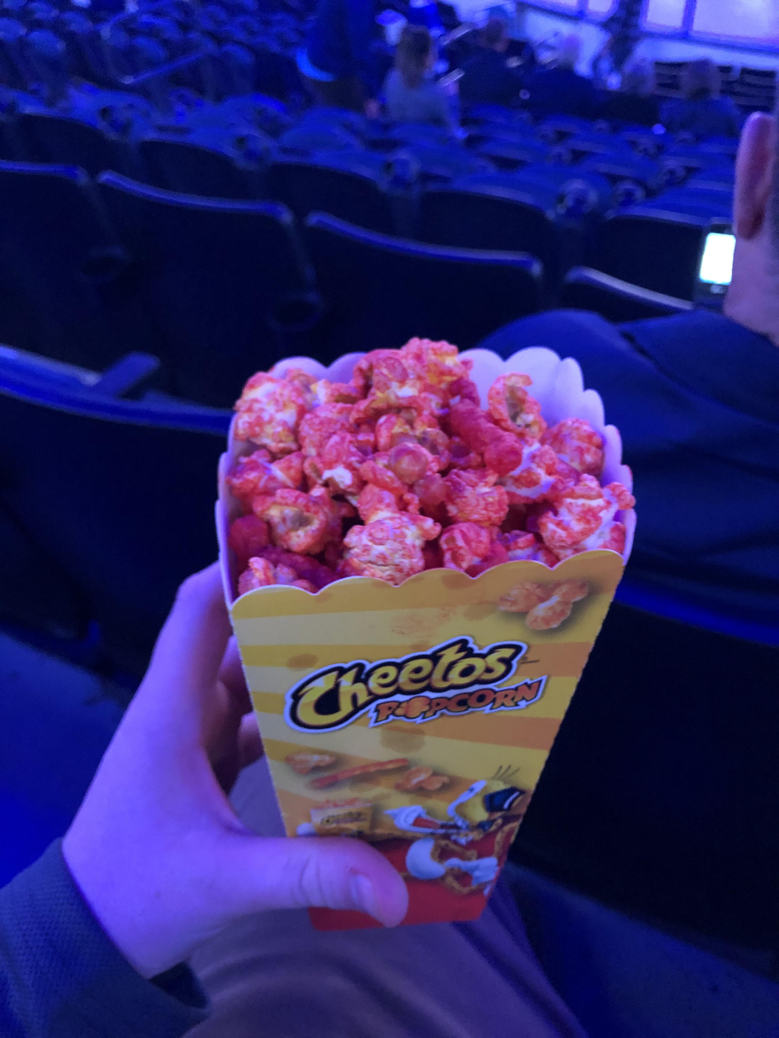 New snack item. Cheesy or hot Cheetos popcorn r/TampaBayLightning