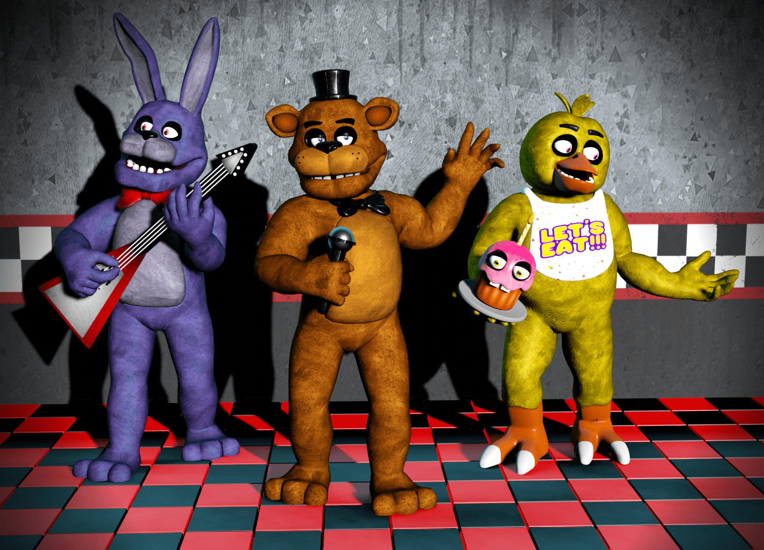 the fnaf 1 crew except without separated limbs and you get it by this
