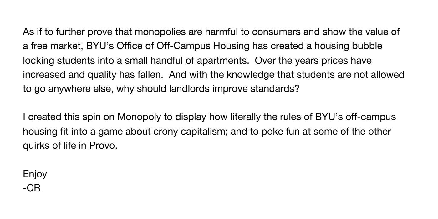byu off campus housing requirements Dylan Marquis