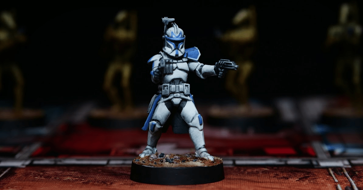 Clone Captain Rex of Star Wars Legion r/minipainting