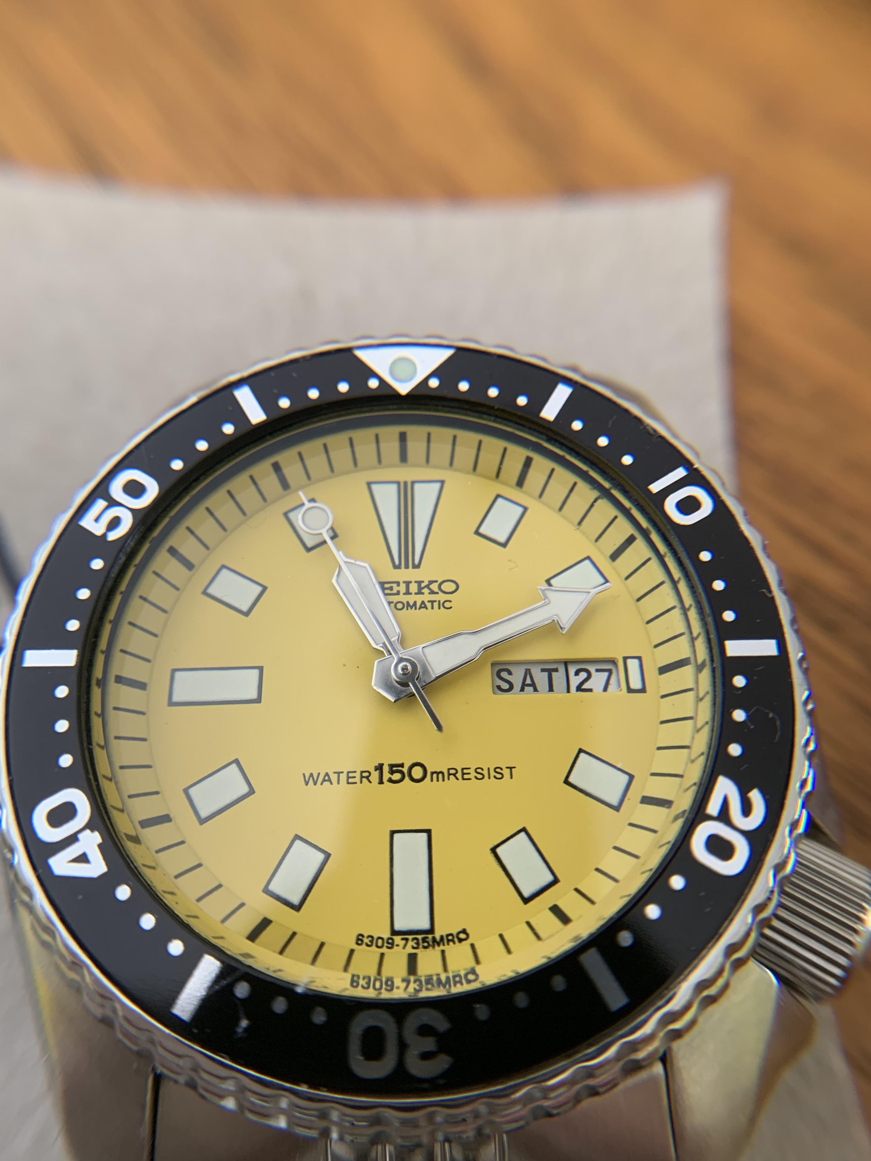 [WTS] 1977 Vintage Seiko Divers 150m Yellow Dial 63097290 Automatic
