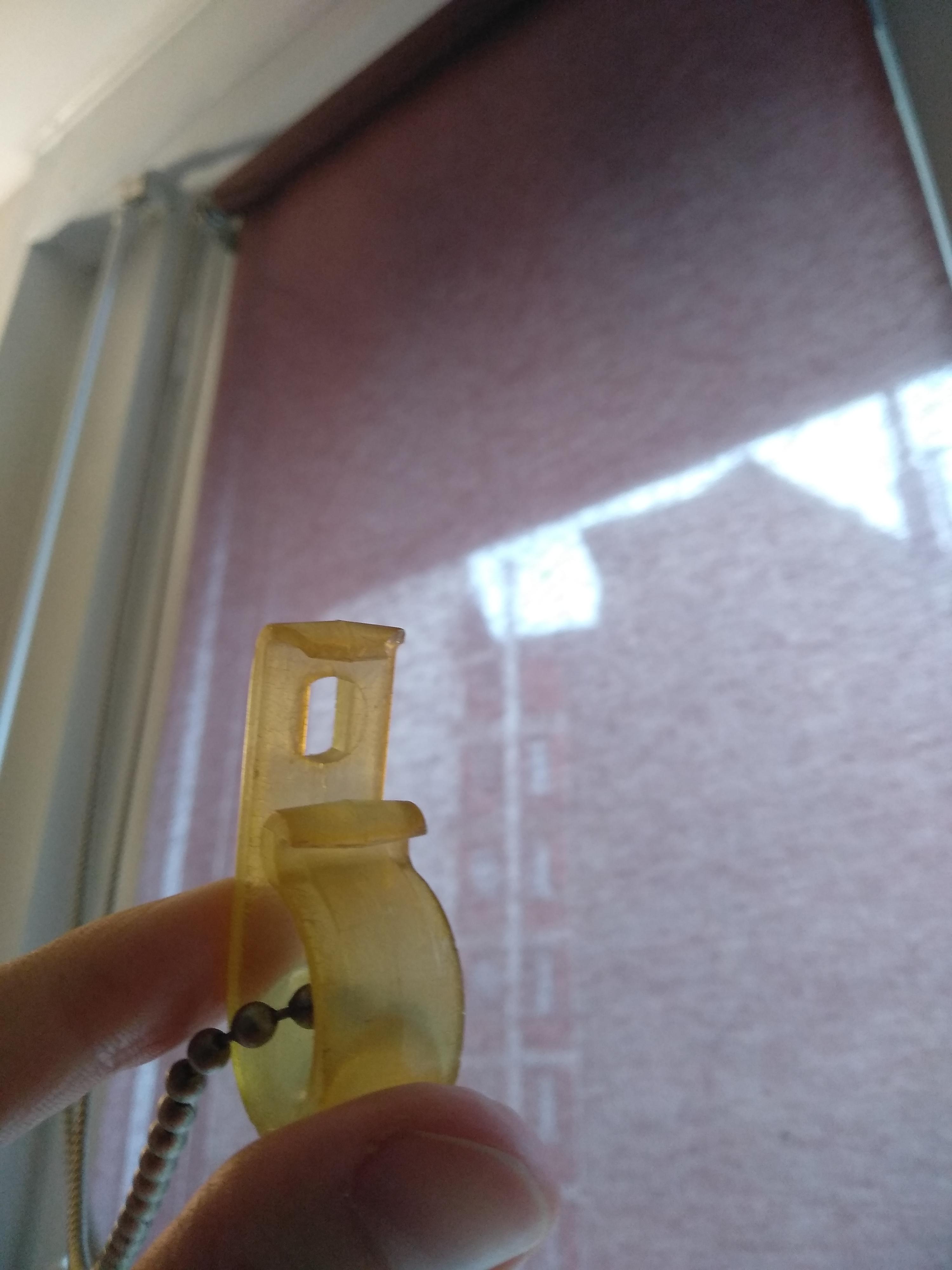 This odd thing in my roller curtains r/whatisthisthing