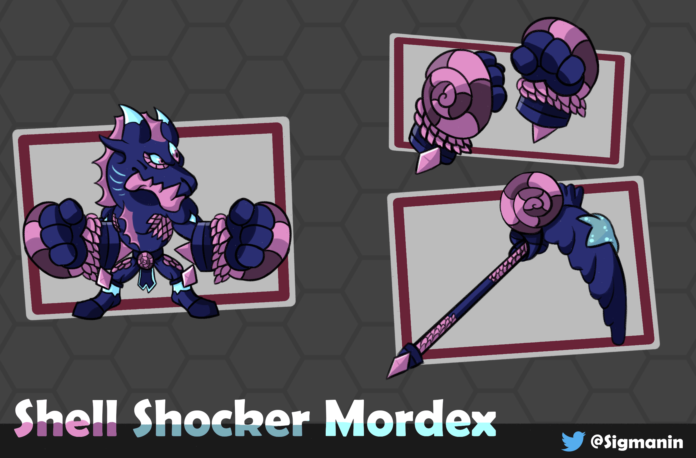 Shell Shocker Mordex skin concept! Brawlhalla
