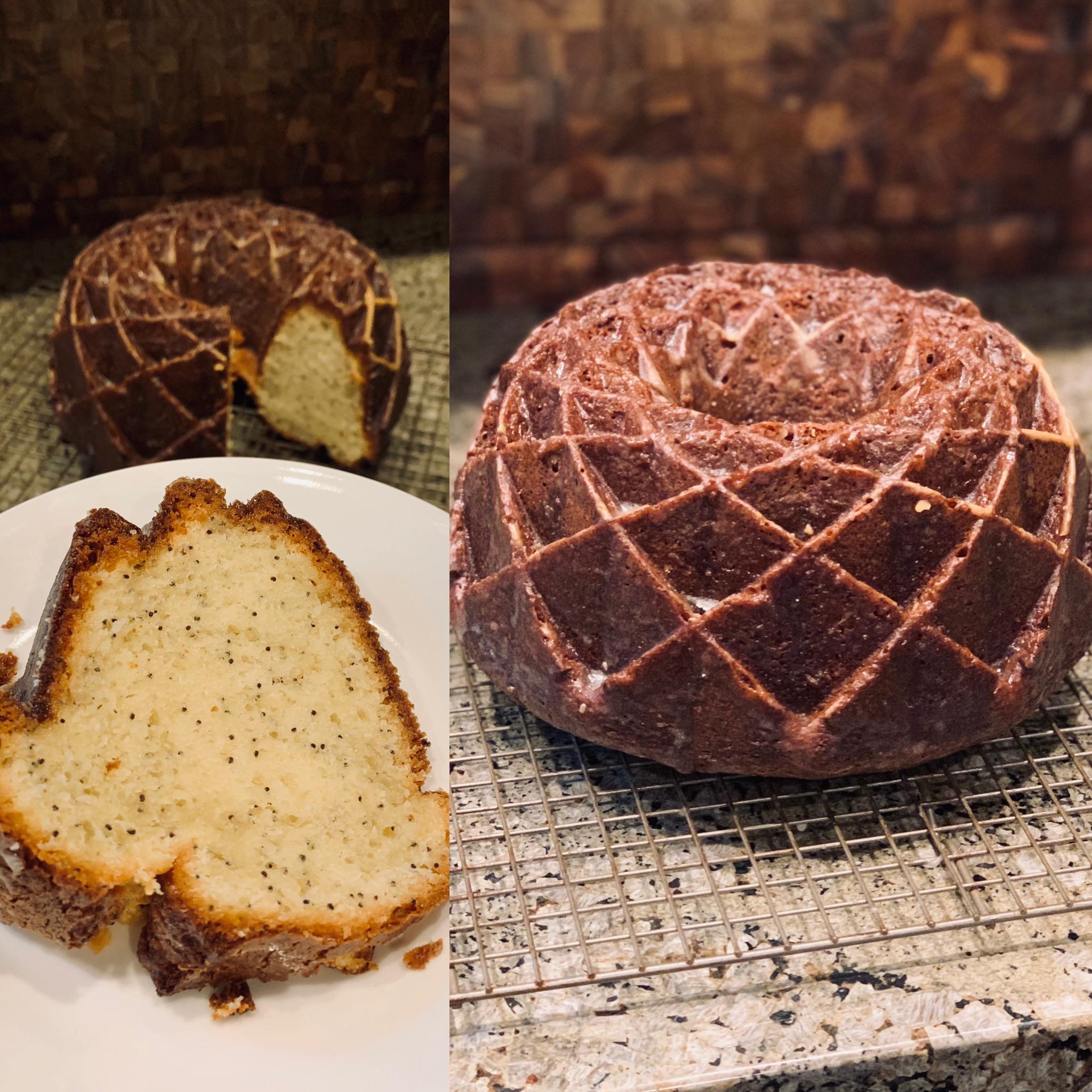 Poppy Seed Almond Cake! r/DessertPerson