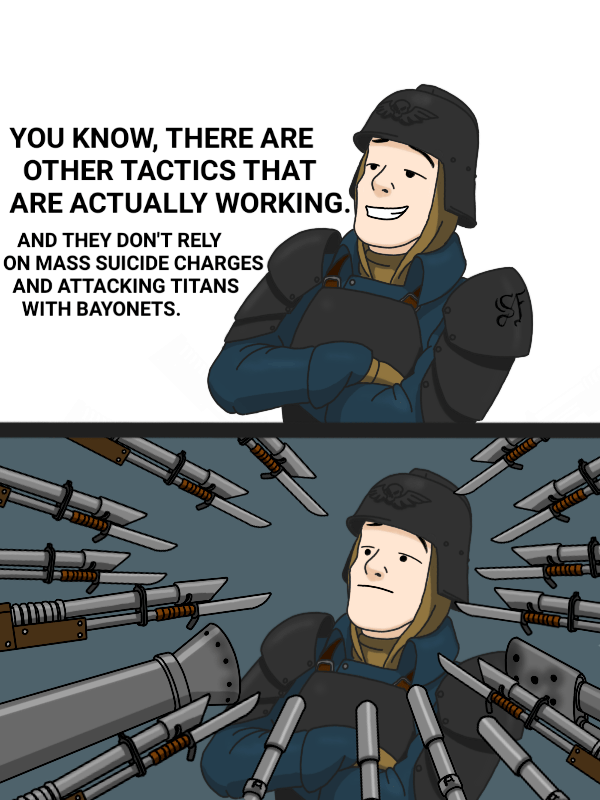 Krieg meme? Krieg meme. Grimdank