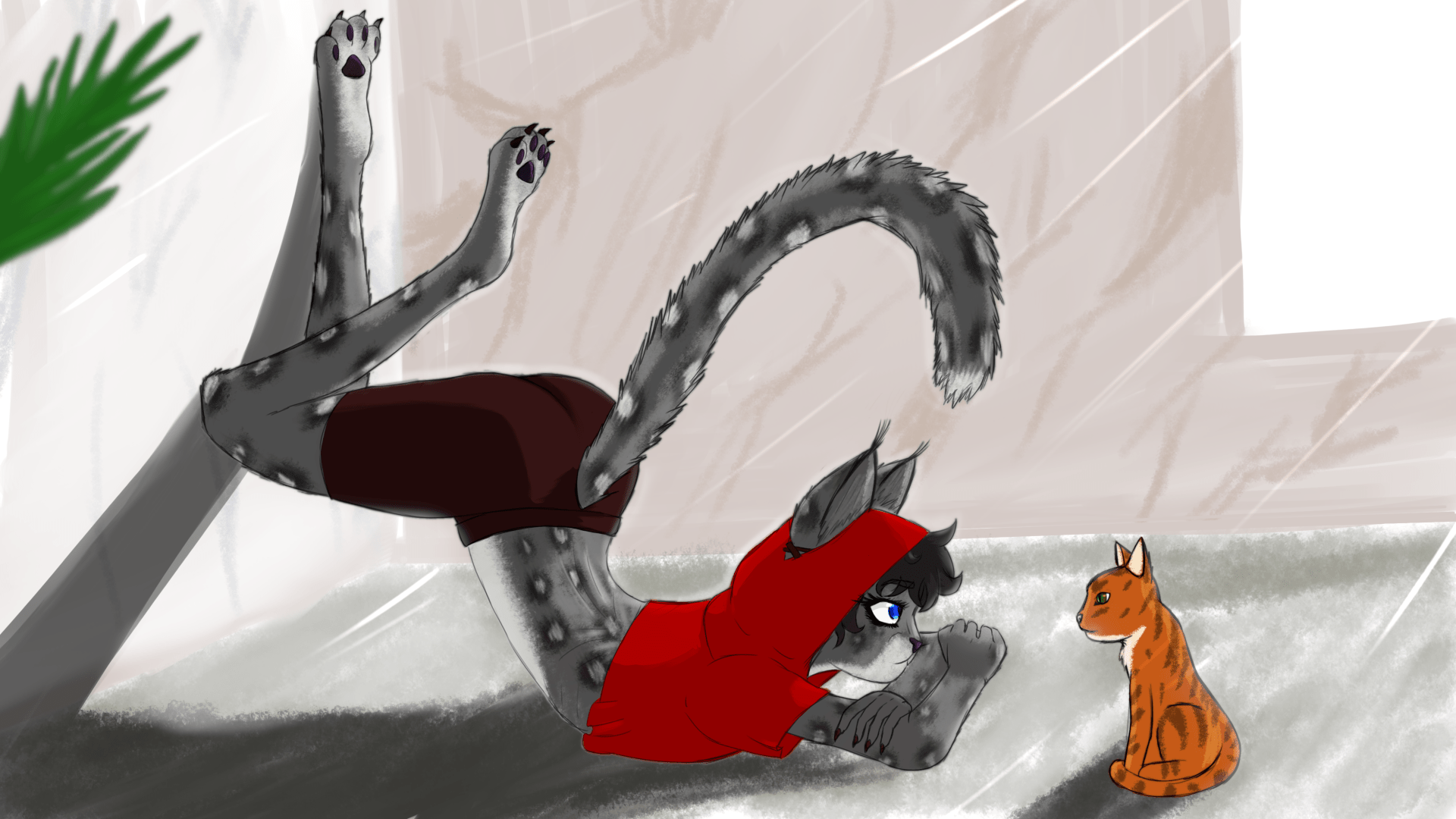 My Tabaxi Bladesinger/Swords Bard, Dejavu Lightningdust! DnDart