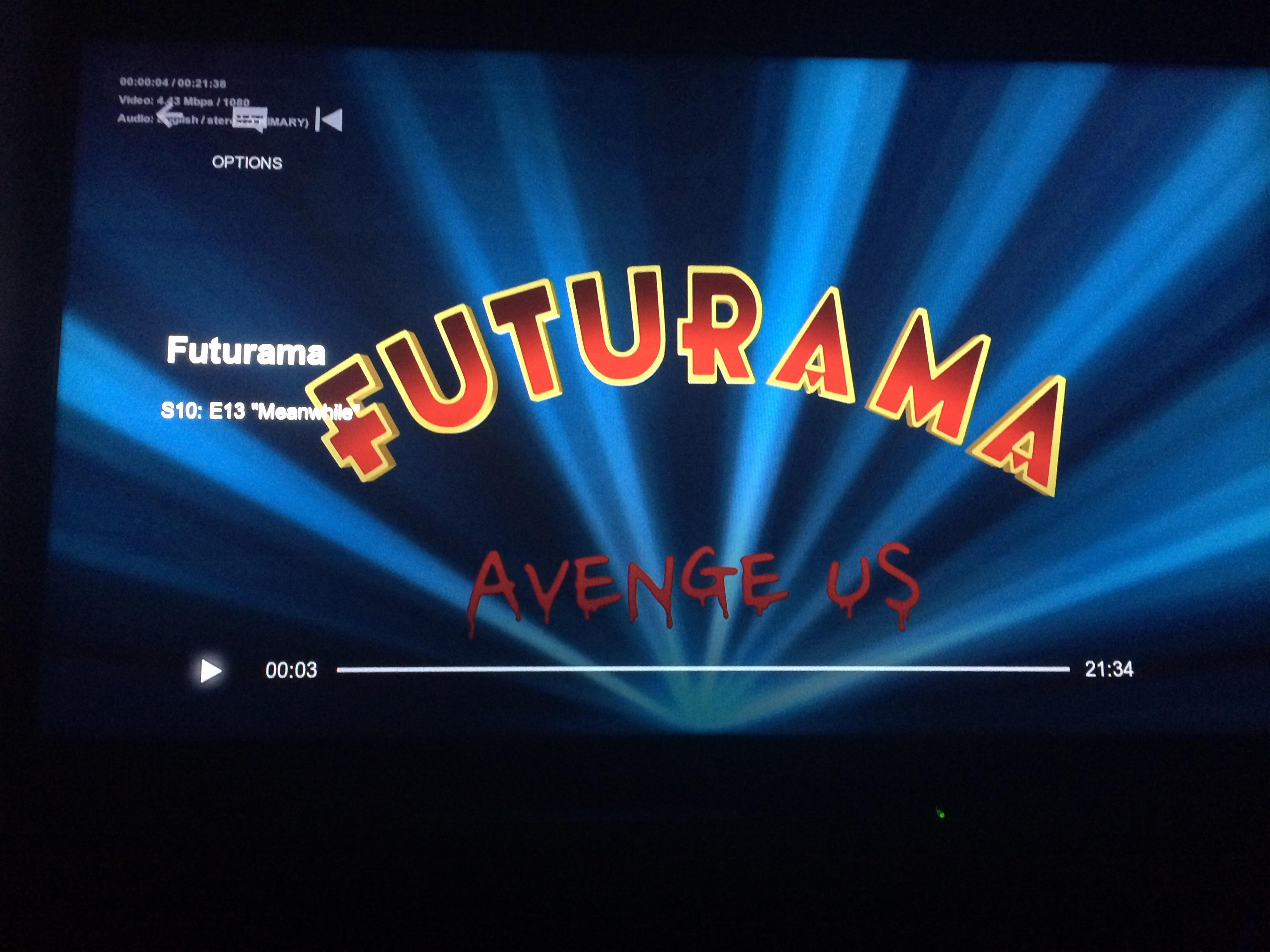 Was watching futurama because of Netflix and this was the last title