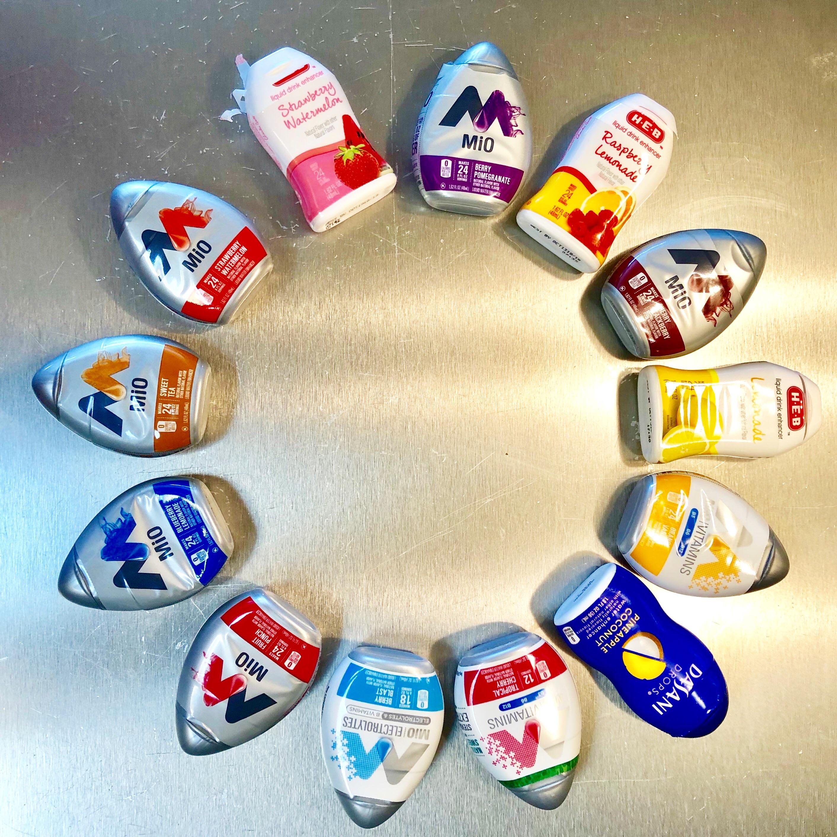 Help! I have a problem. I am addicted to additives for flavoring water