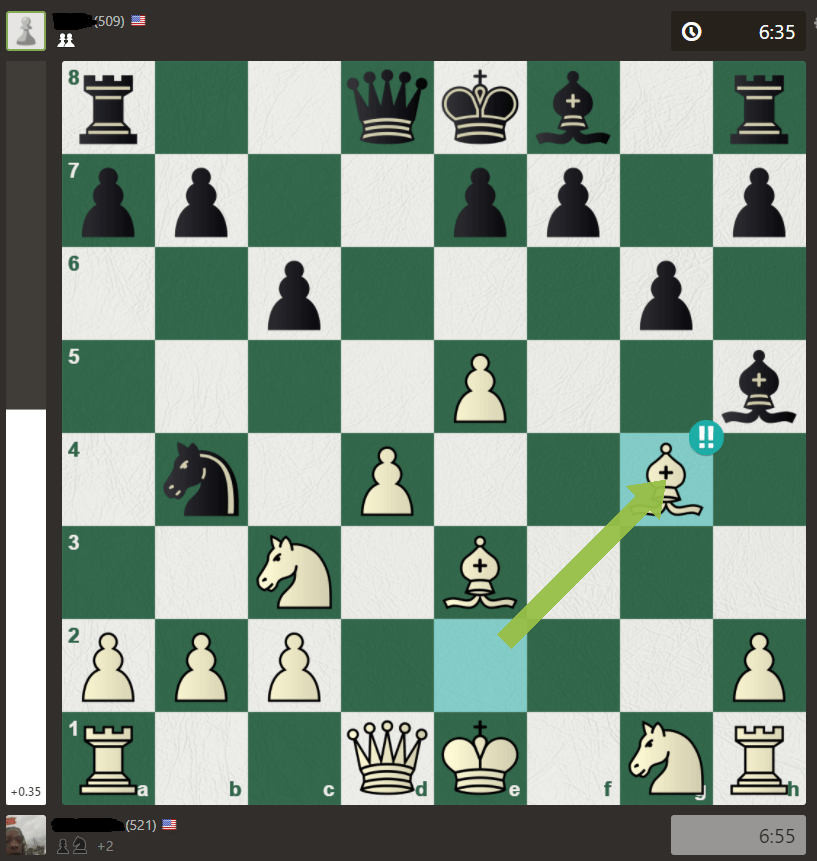 Beginner here, just had a "brilliant" move on Wondering why