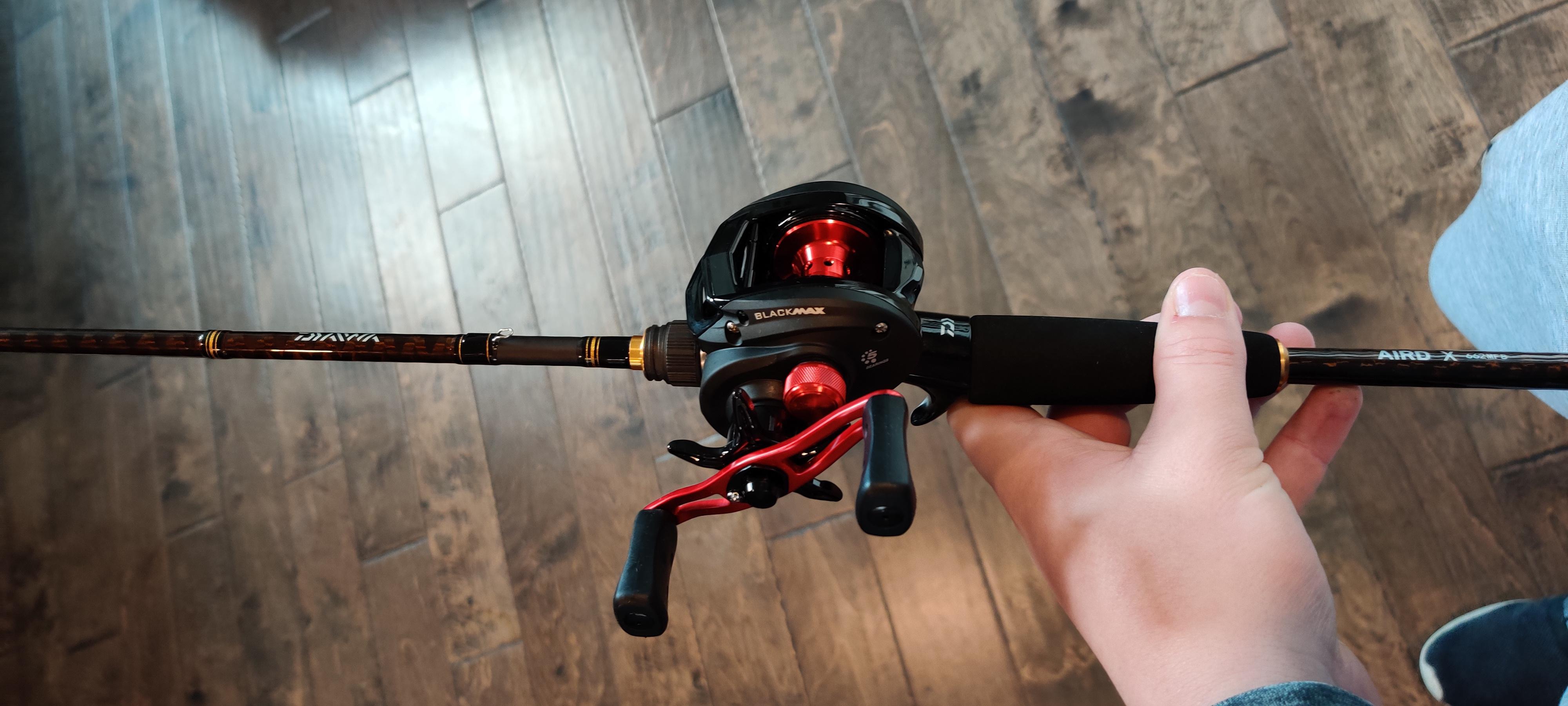 First ever bait caster, I'm so excited to learn how to use one of these