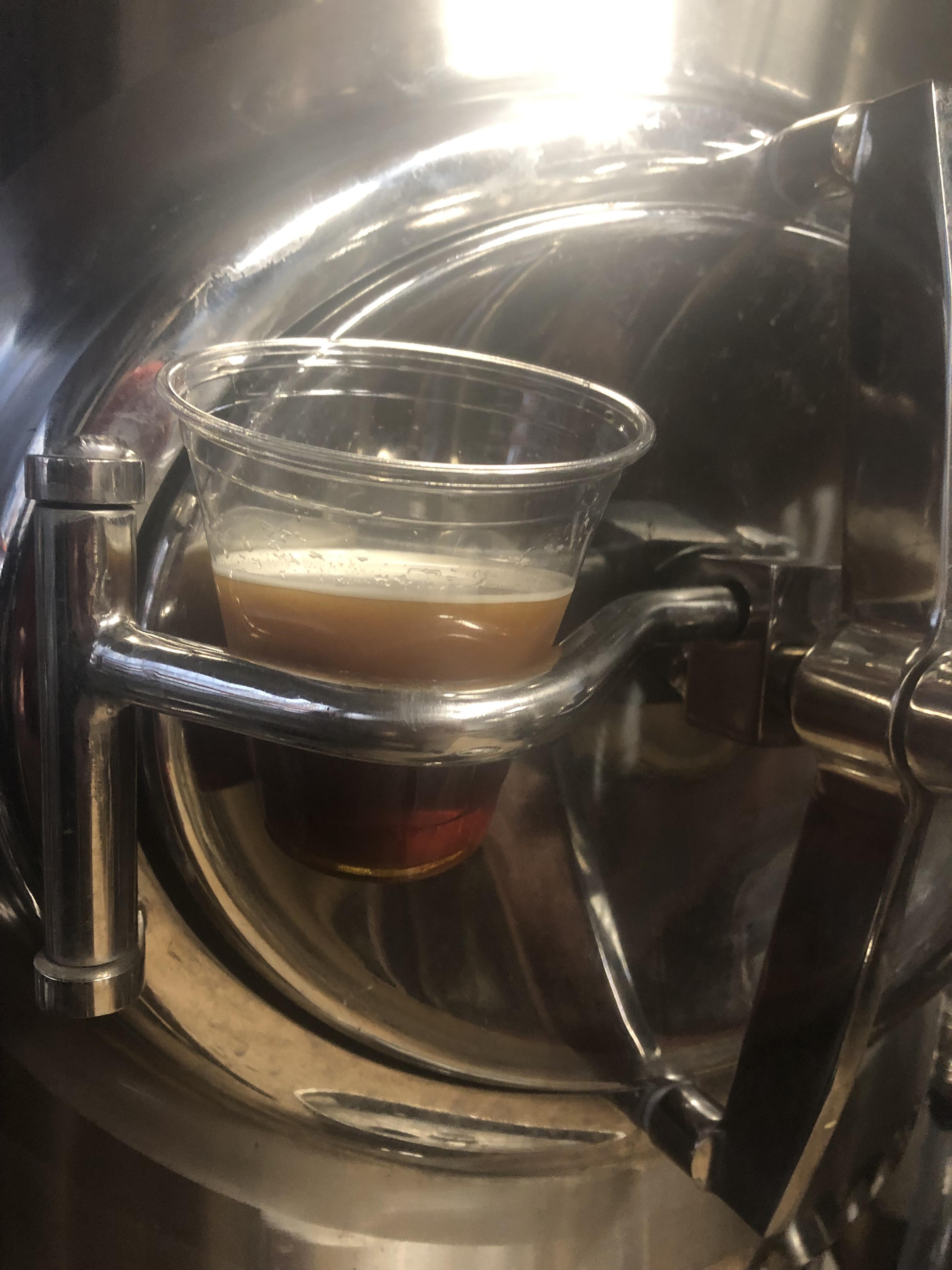 The perfect cold brew coffee cup holder while racking kegs r/TheBrewery