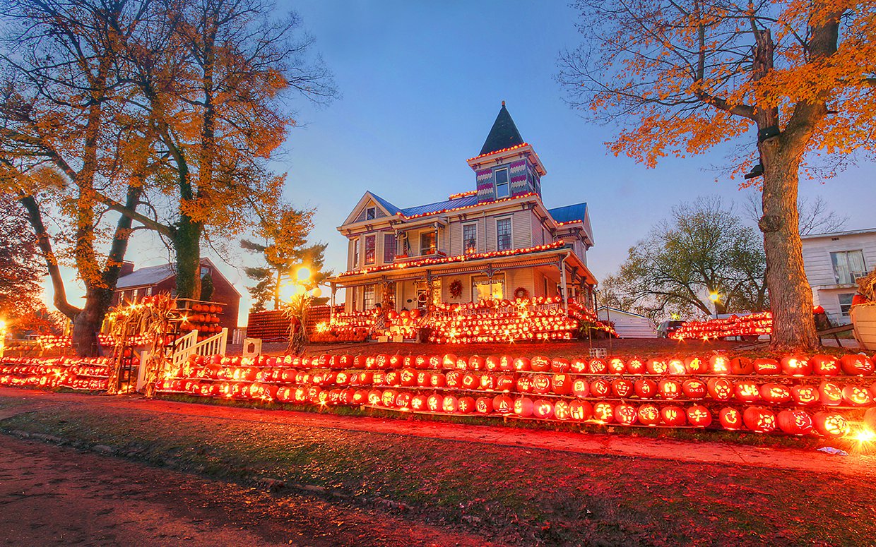 The Pumpkin House r/pics