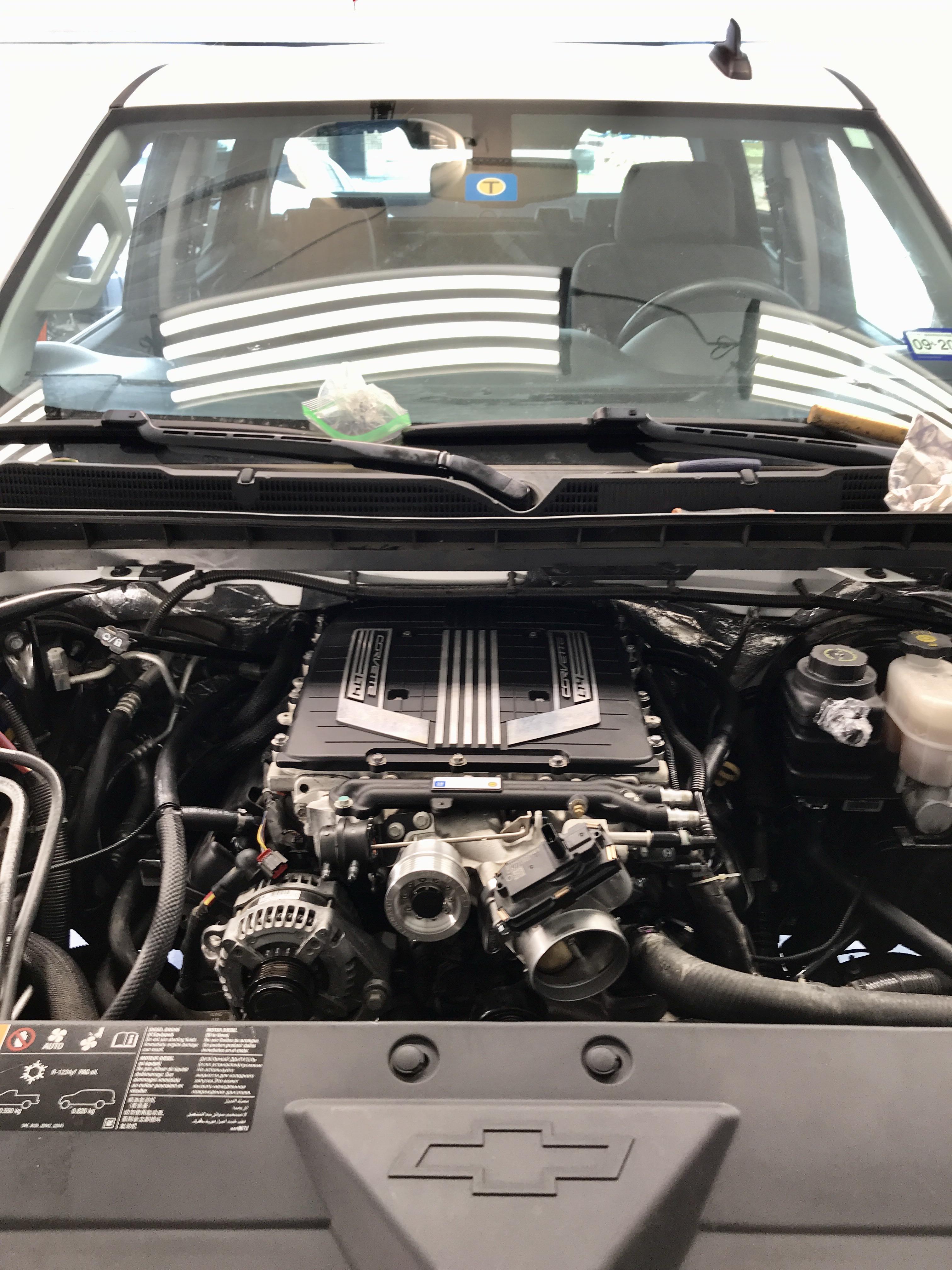 Im installing an LT4 supercharger on my 2017 crew cab with a 5.3 : r